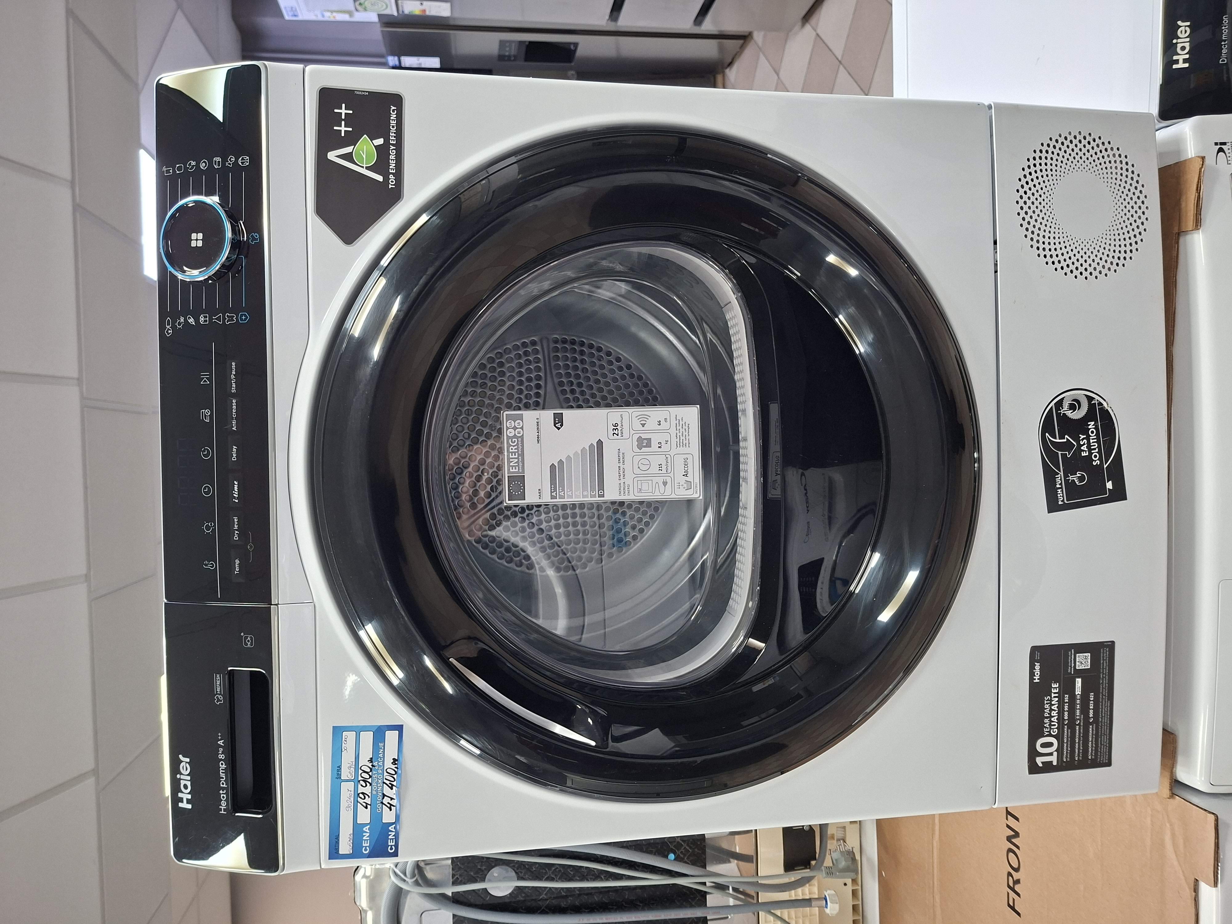 Mašina za sušenje veša Haier HD80-A2939E-S , 8 kg