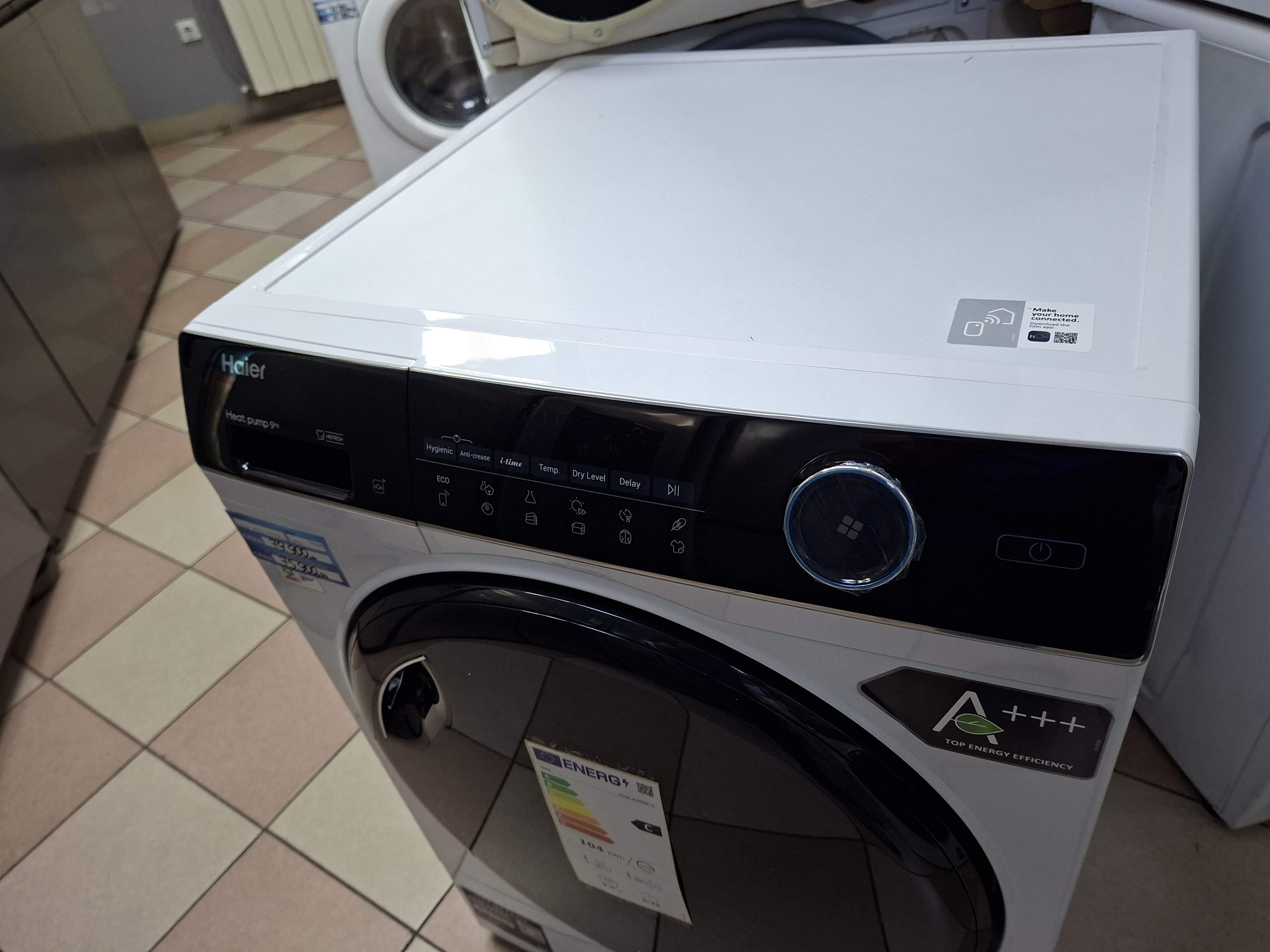 Mašina za sušenje veša Haier HD90-A3959E-S , 9 kg.
