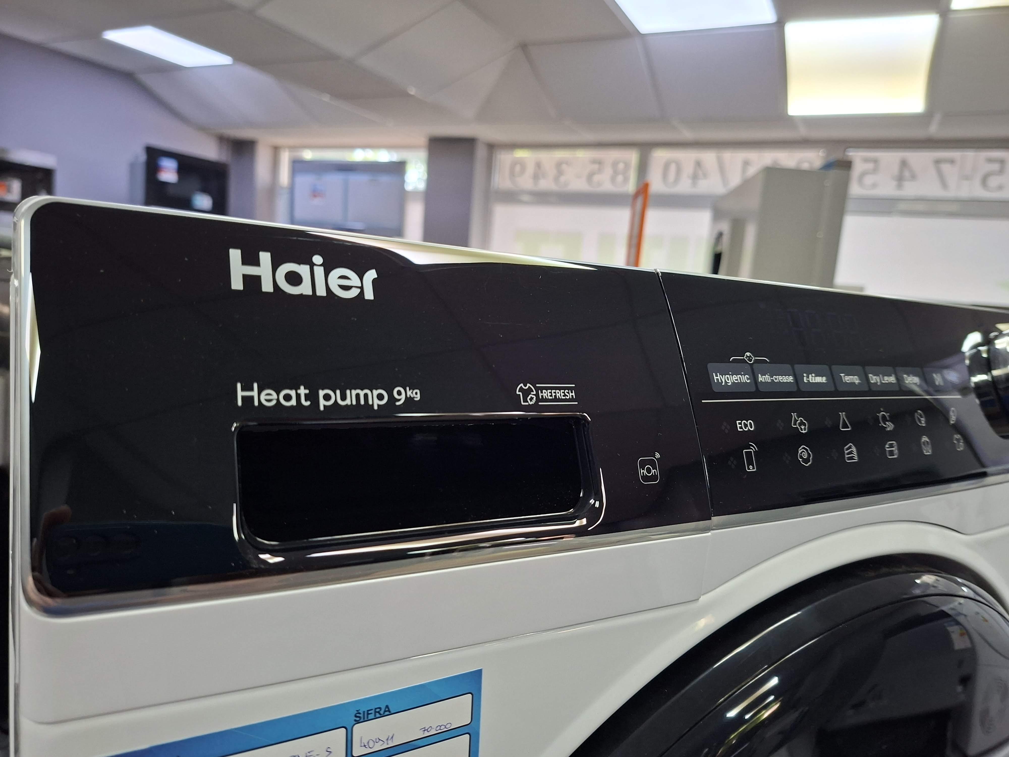 Mašina za sušenje veša Haier HD90-A3959E-S , 9 kg.