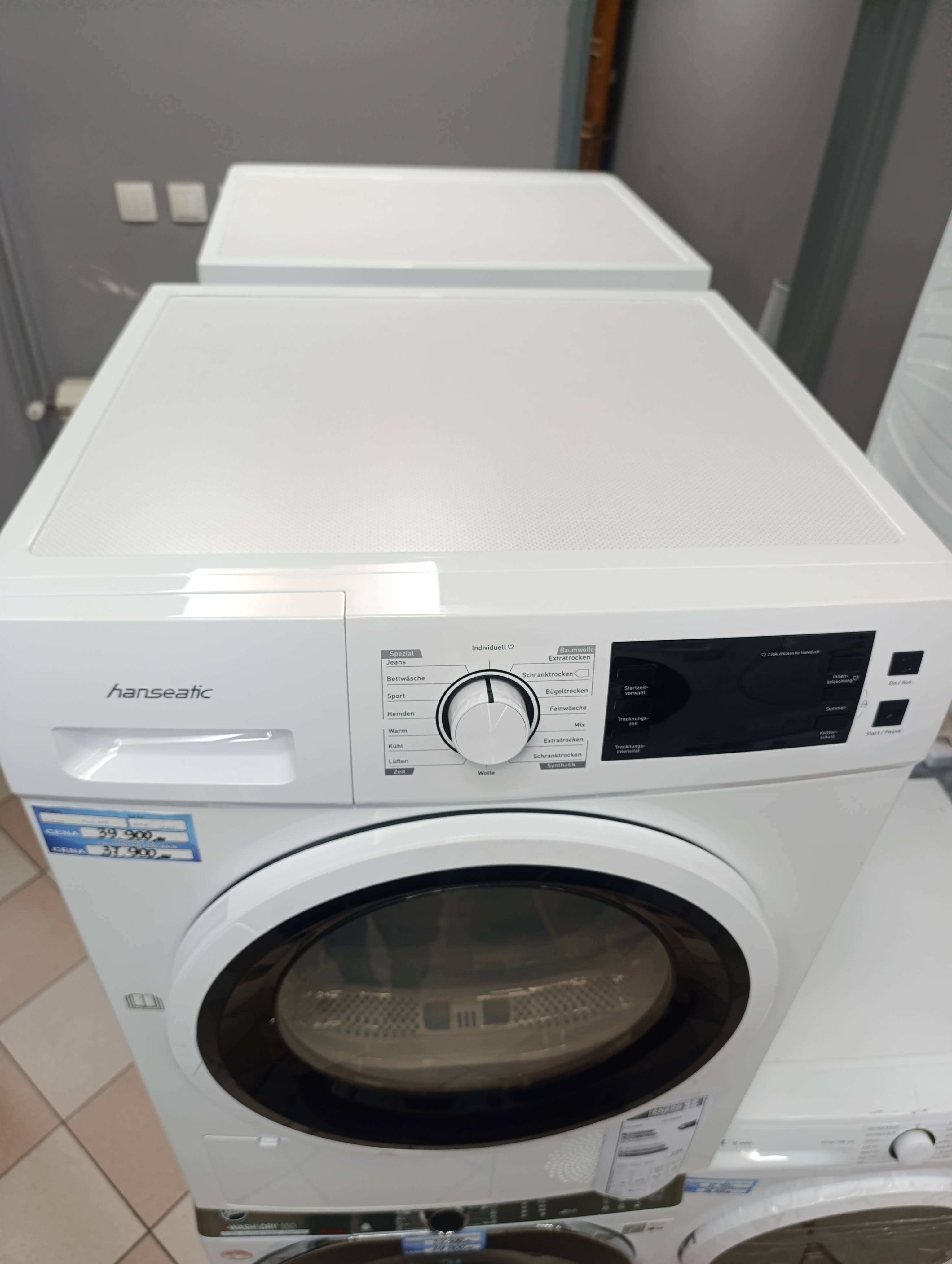 Mašina za sušenje veša Hanseatic HWT8A2GT (2), 8 kg