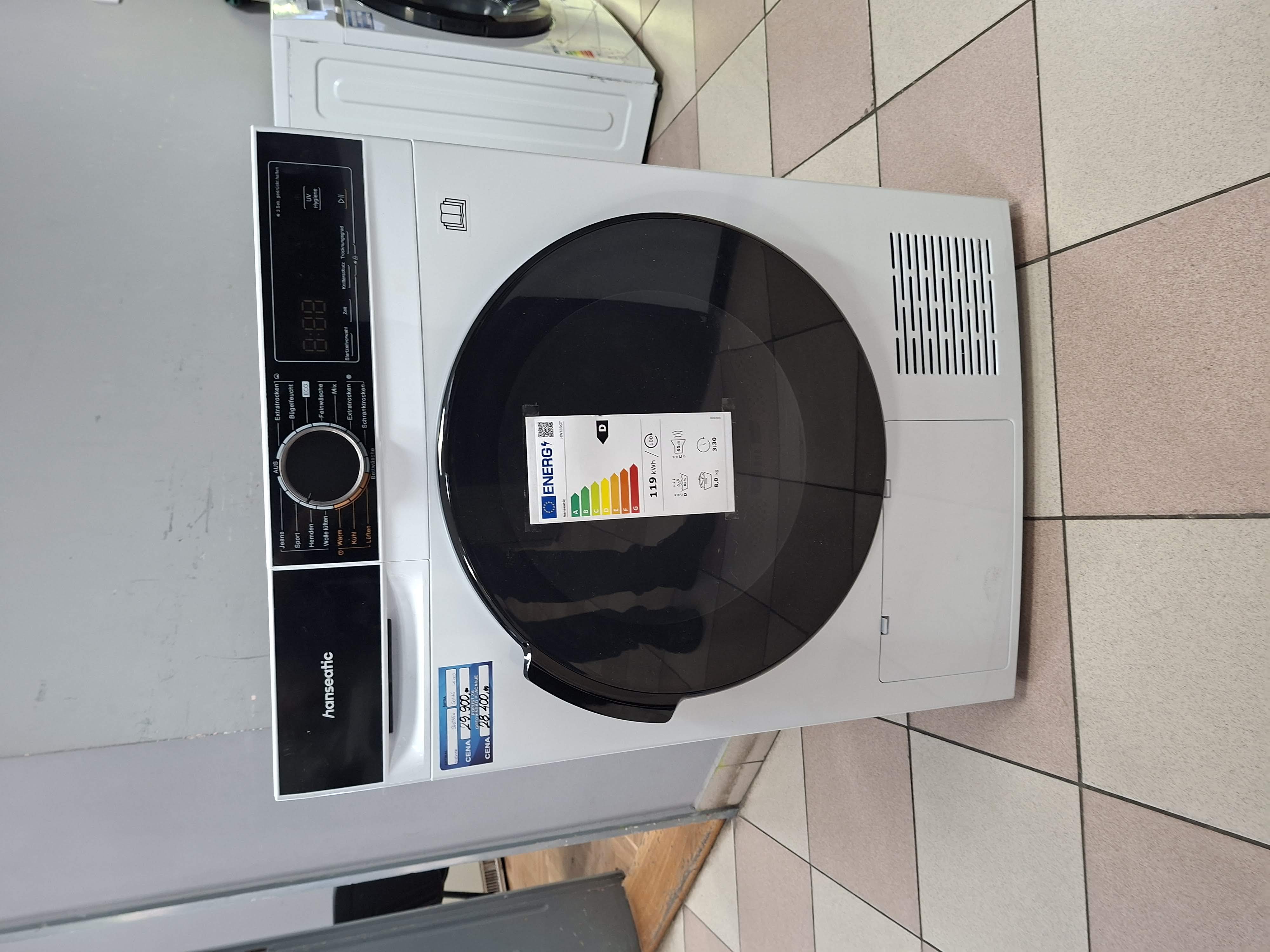 Mašina za sušenje veša Hanseatic HWT8DGT , 8 kg.
