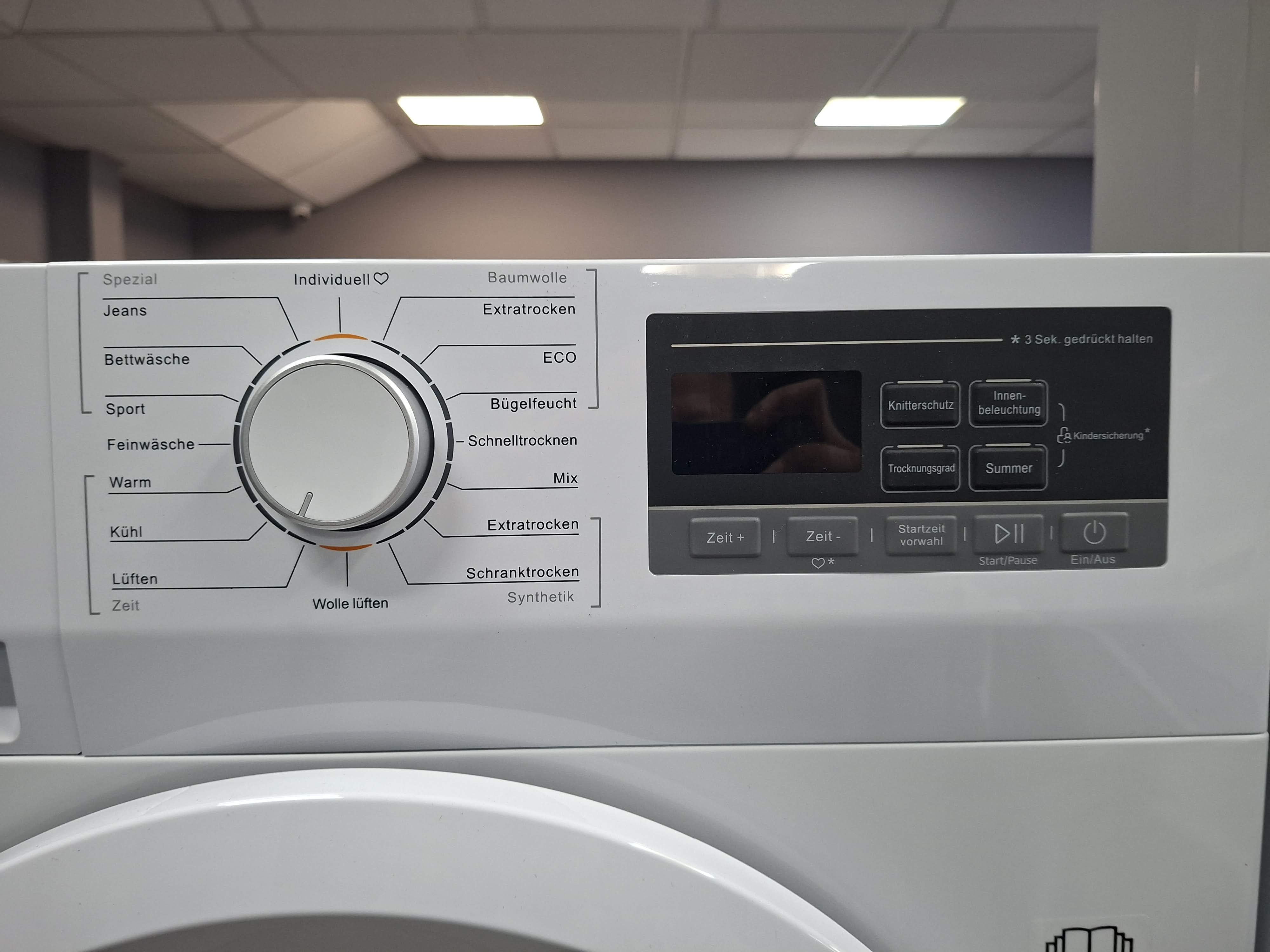 Mašina za sušenje veša Hanseatic HWT8EGT , 8 kg.