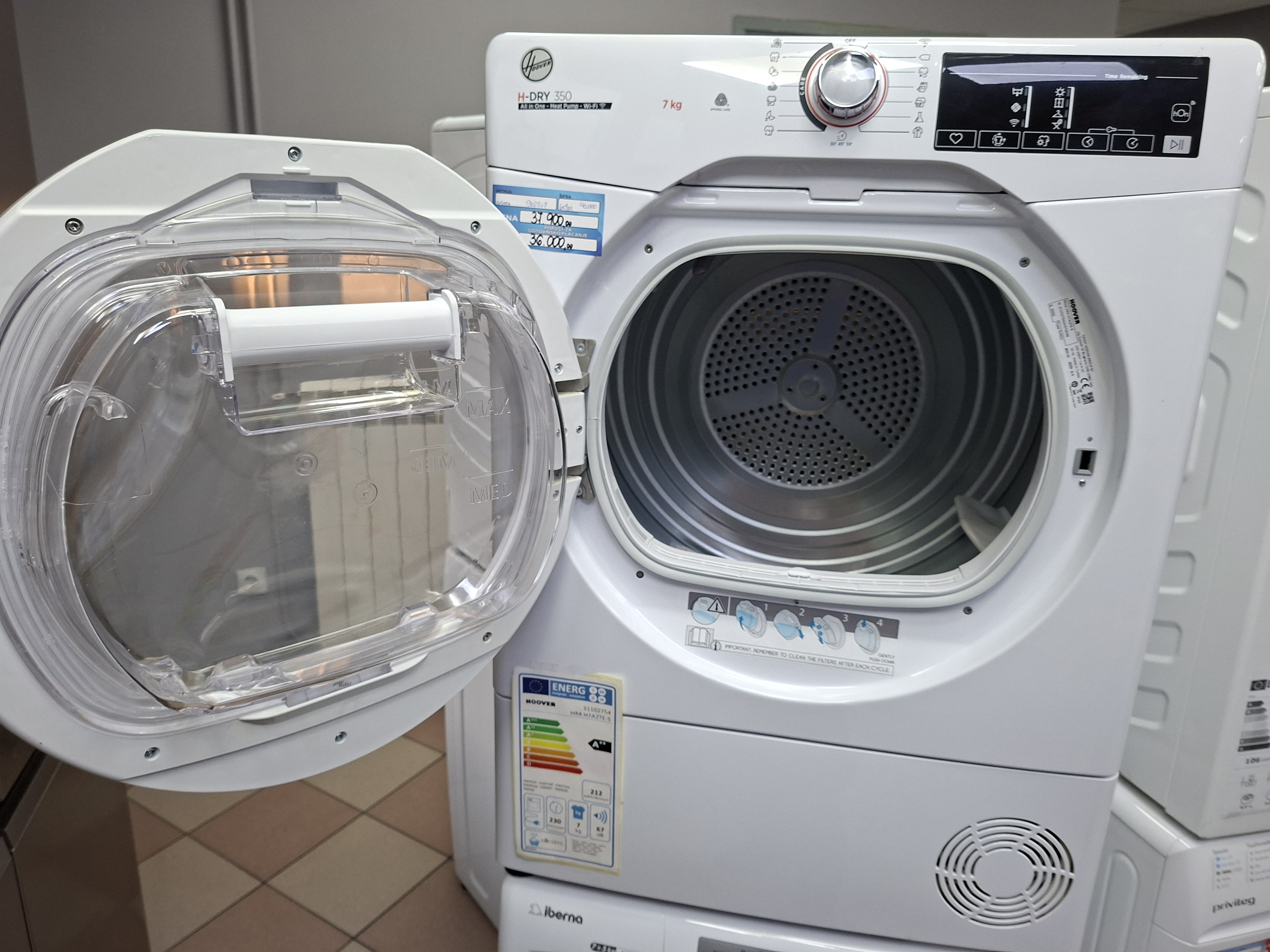 Mašina za sušenje veša HR4 H7A2TE-S, slim