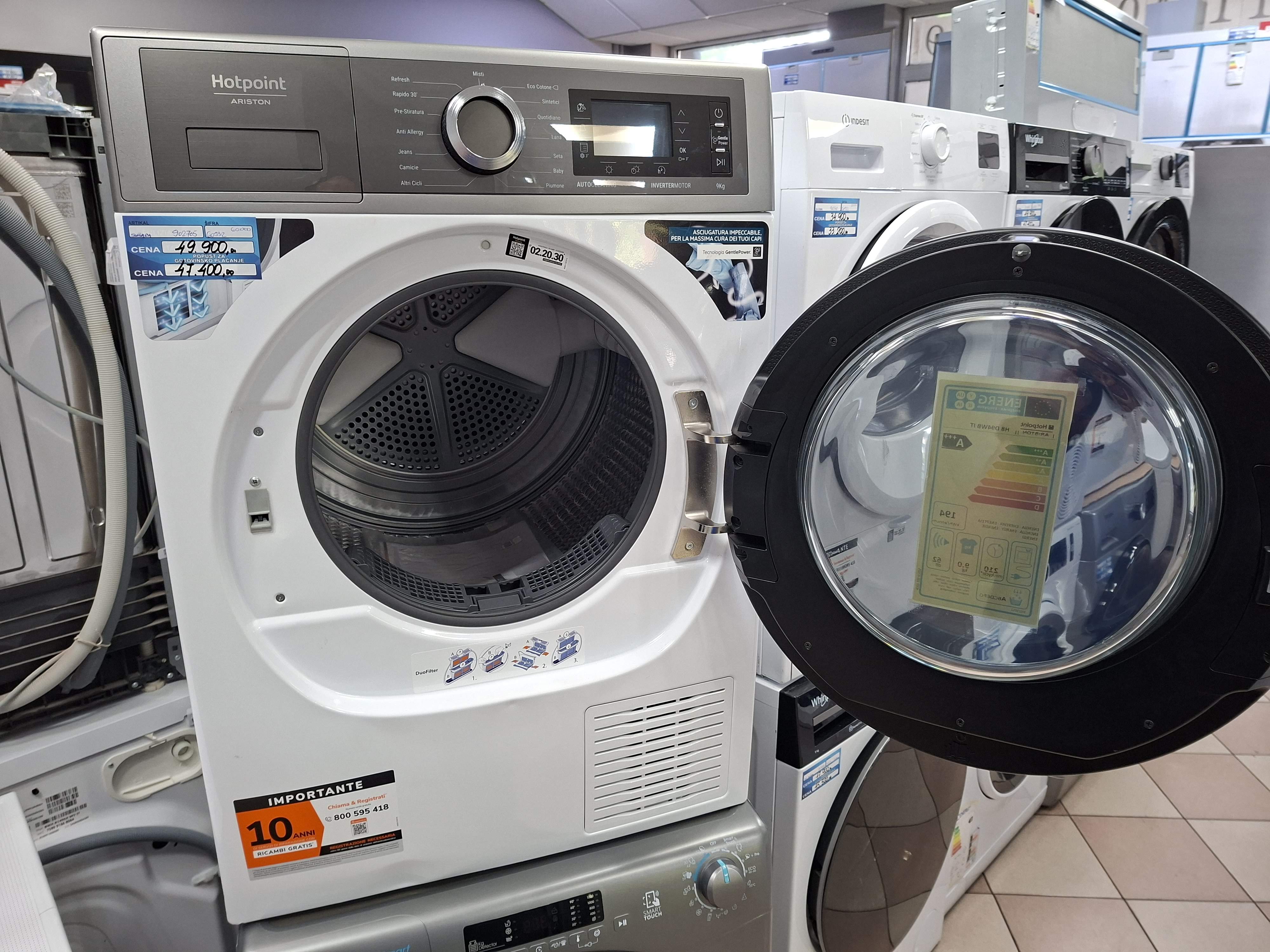 Mašina za sušenje veša Hotpoin Ariston H8 D94WB IT, 9kg