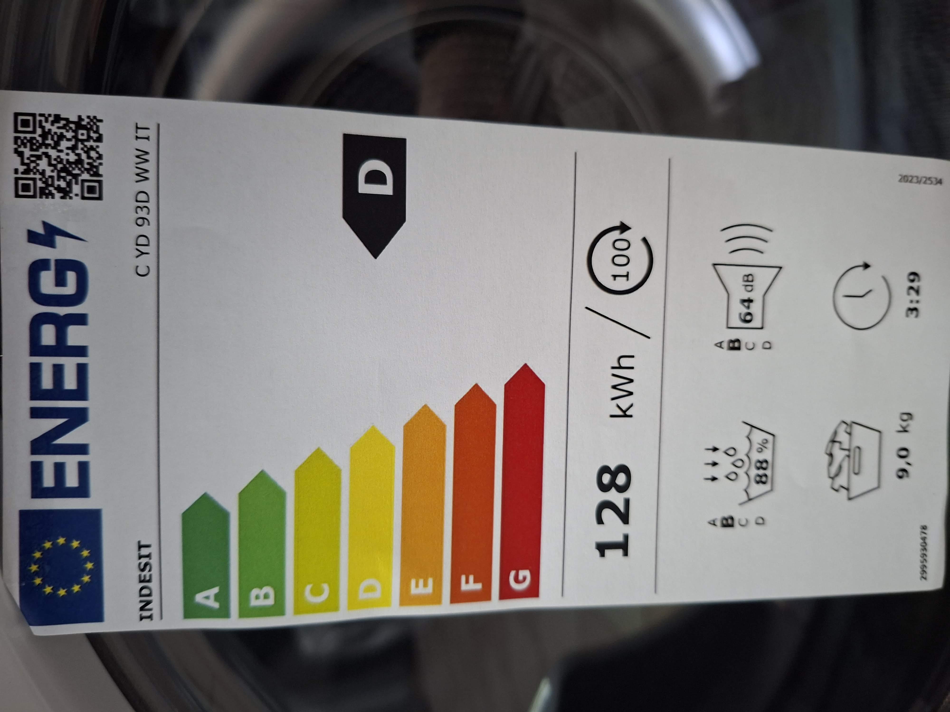 Mašina za sušenje veša Indesit C YD 93D WW IT , 9kg
