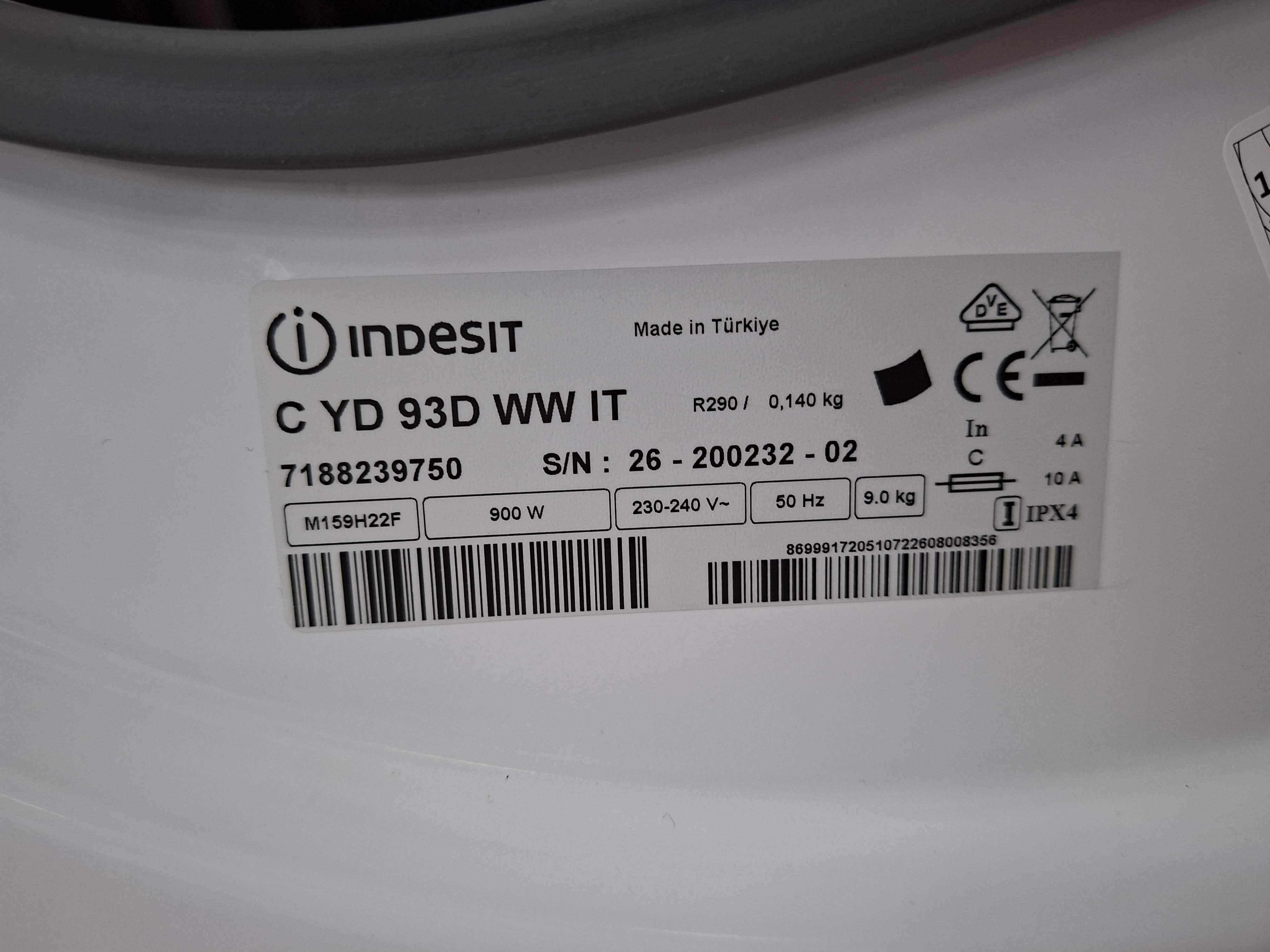 Mašina za sušenje veša Indesit C YD 93D WW IT , 9kg