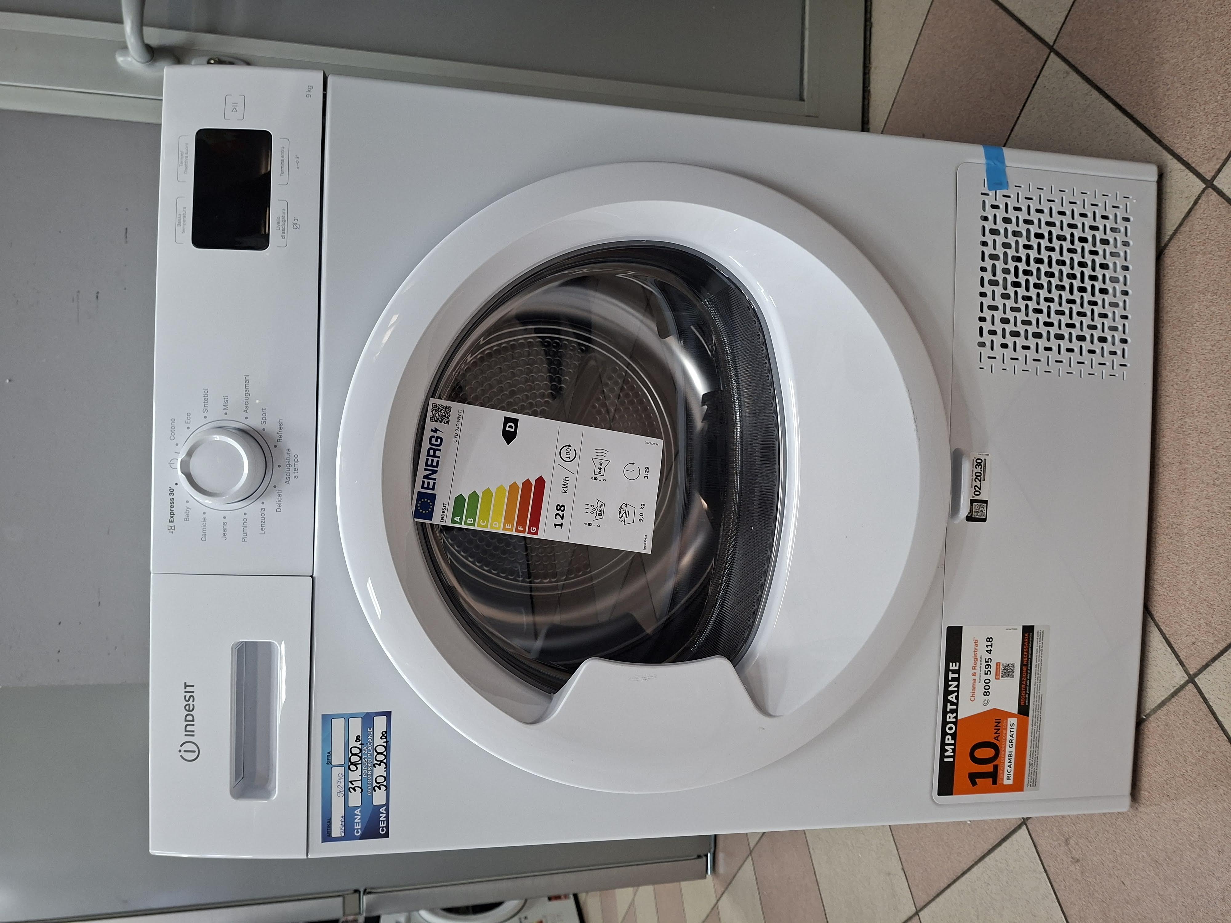 Mašina za sušenje veša Indesit C YD 93D WW IT , 9kg