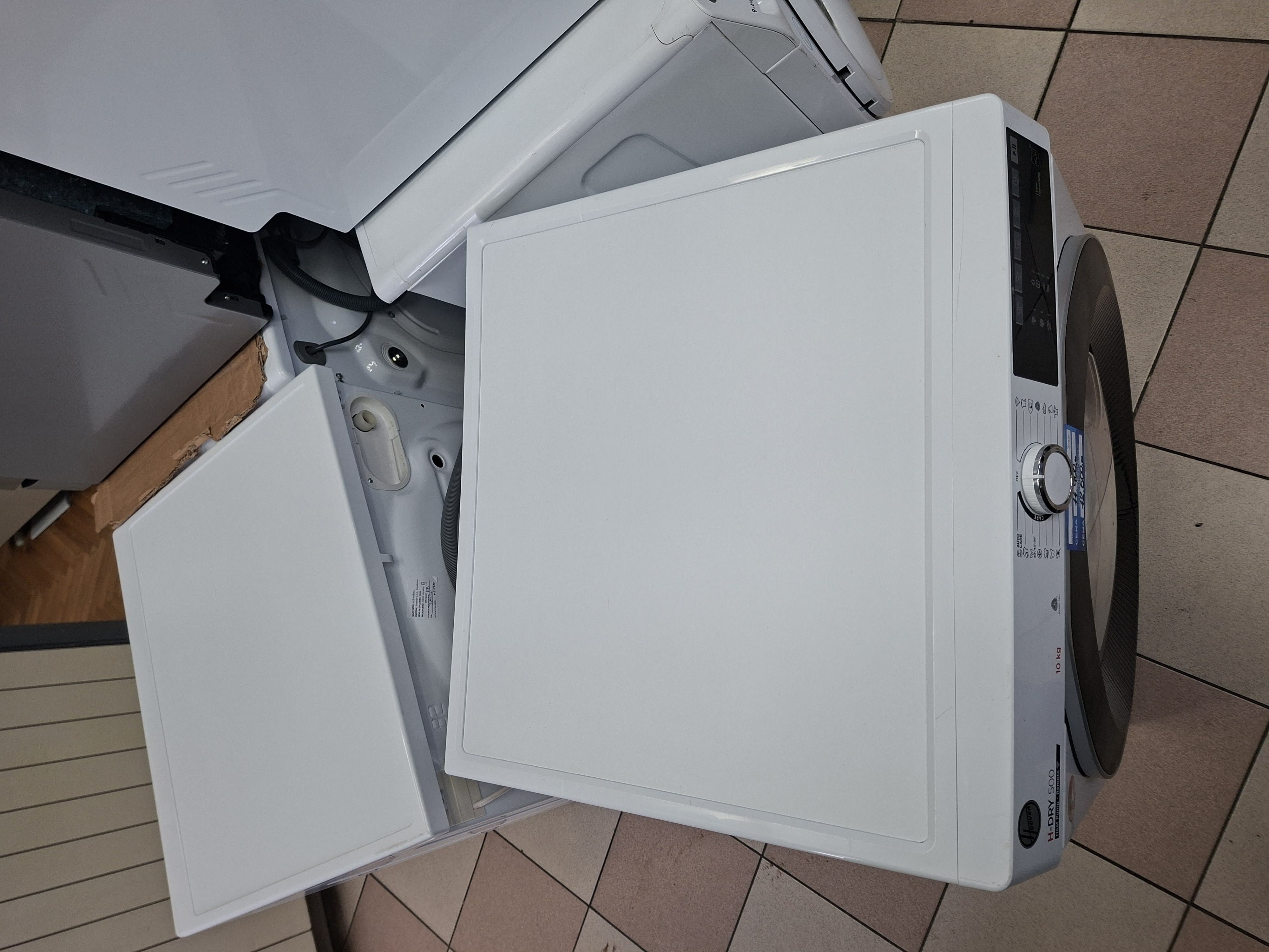 Mašina za sušenje veša NOVA Hoover NDE H10A2TSBEXS-S, 10 kg.