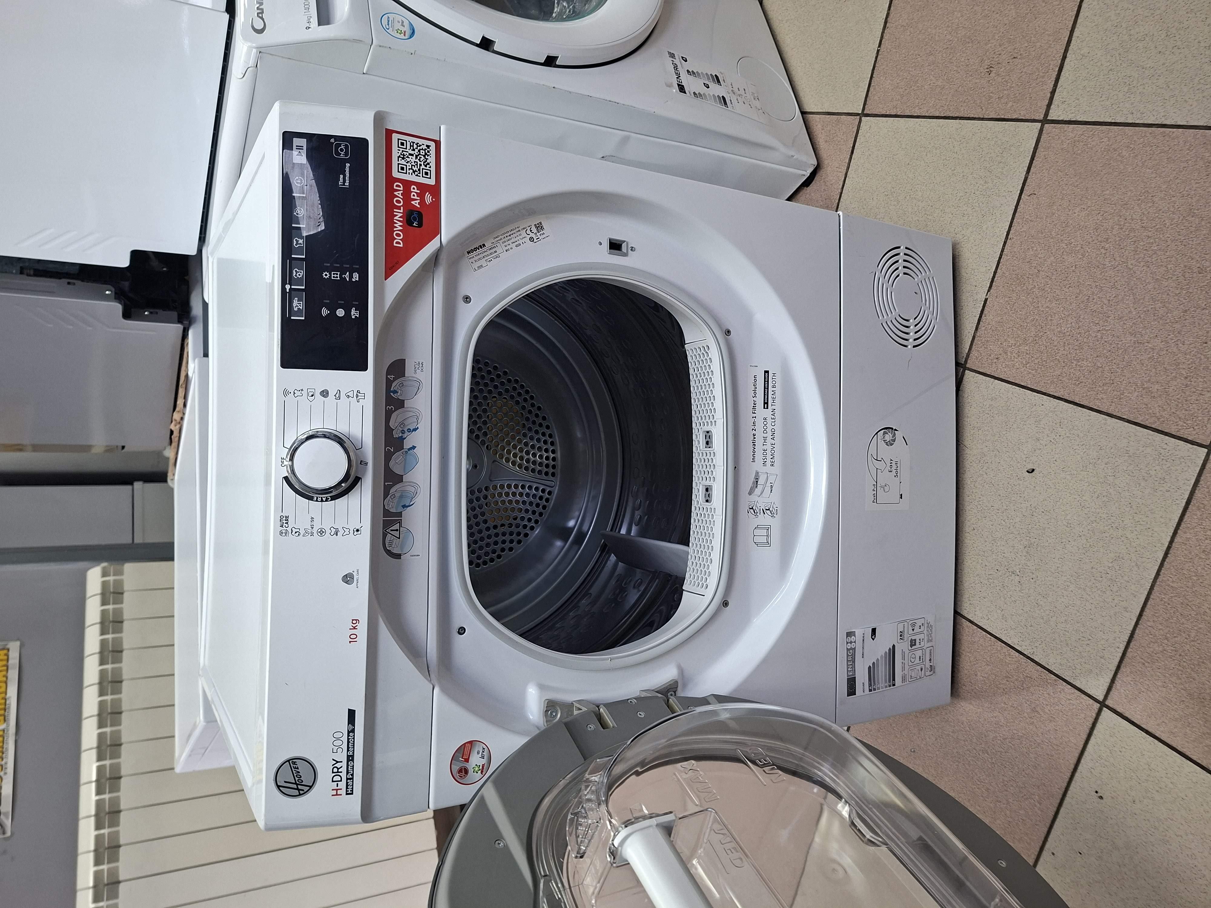 Mašina za sušenje veša NOVA Hoover NDE H10A2TSBEXS-S, 10 kg.