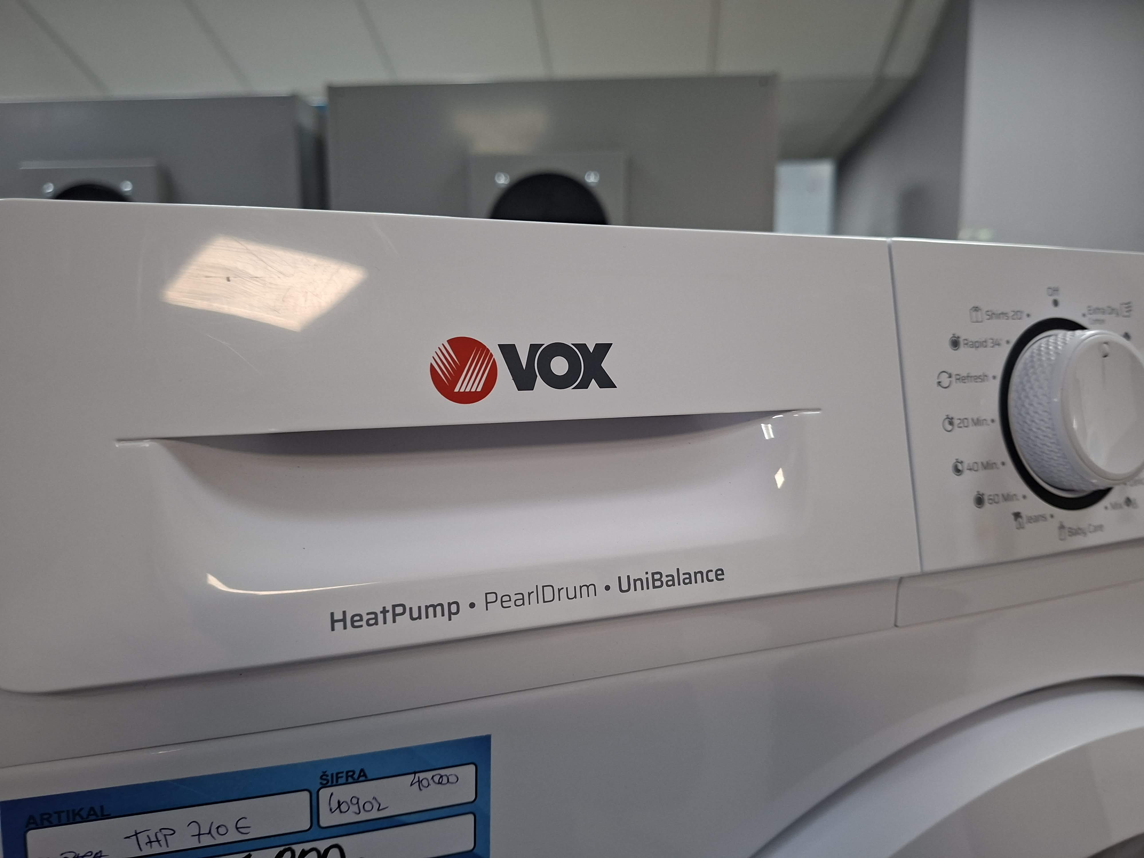 Mašina za sušenje veša Vox THP710E , 7 kg.