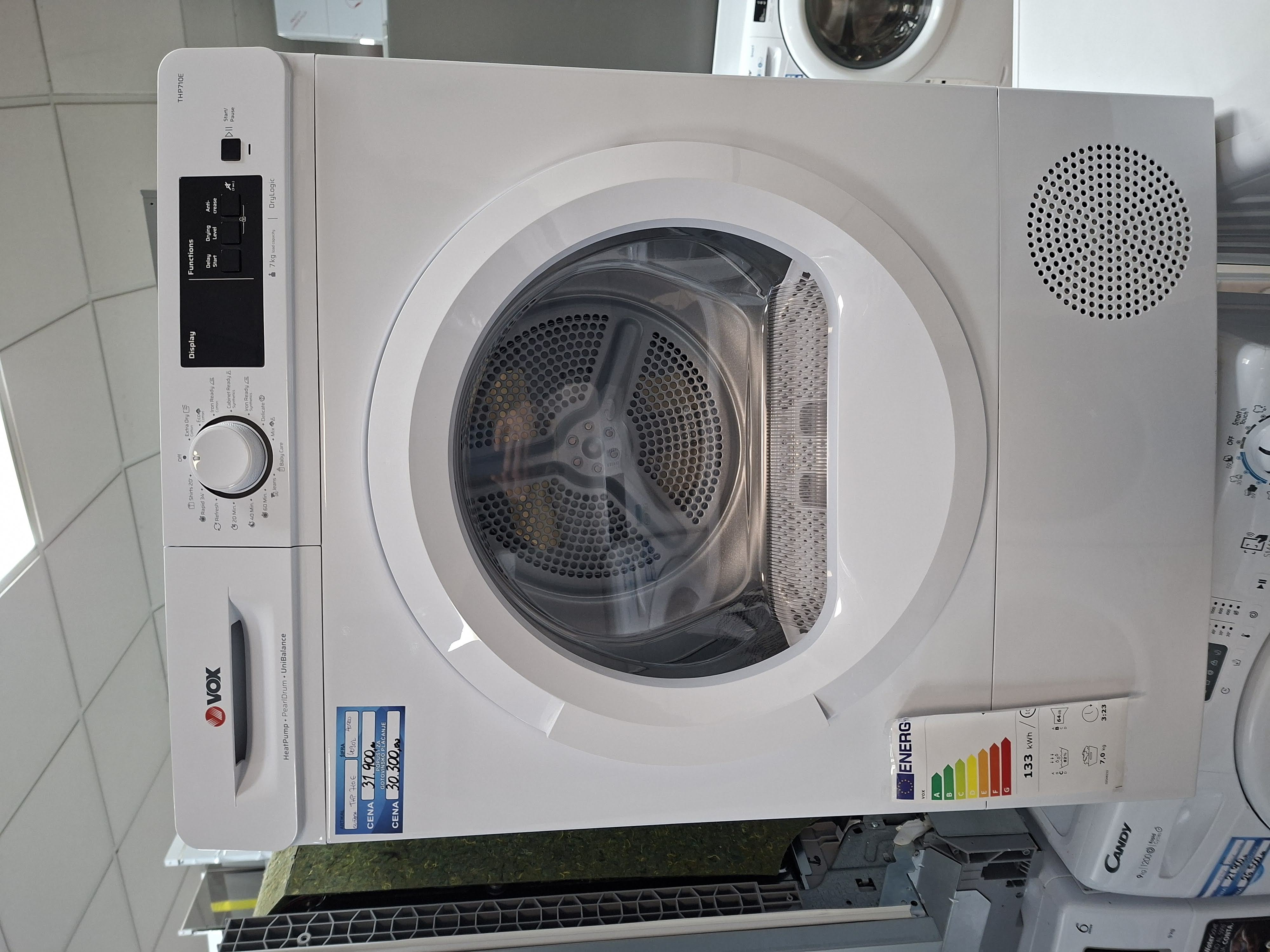 Mašina za sušenje veša Vox THP710E , 7 kg.