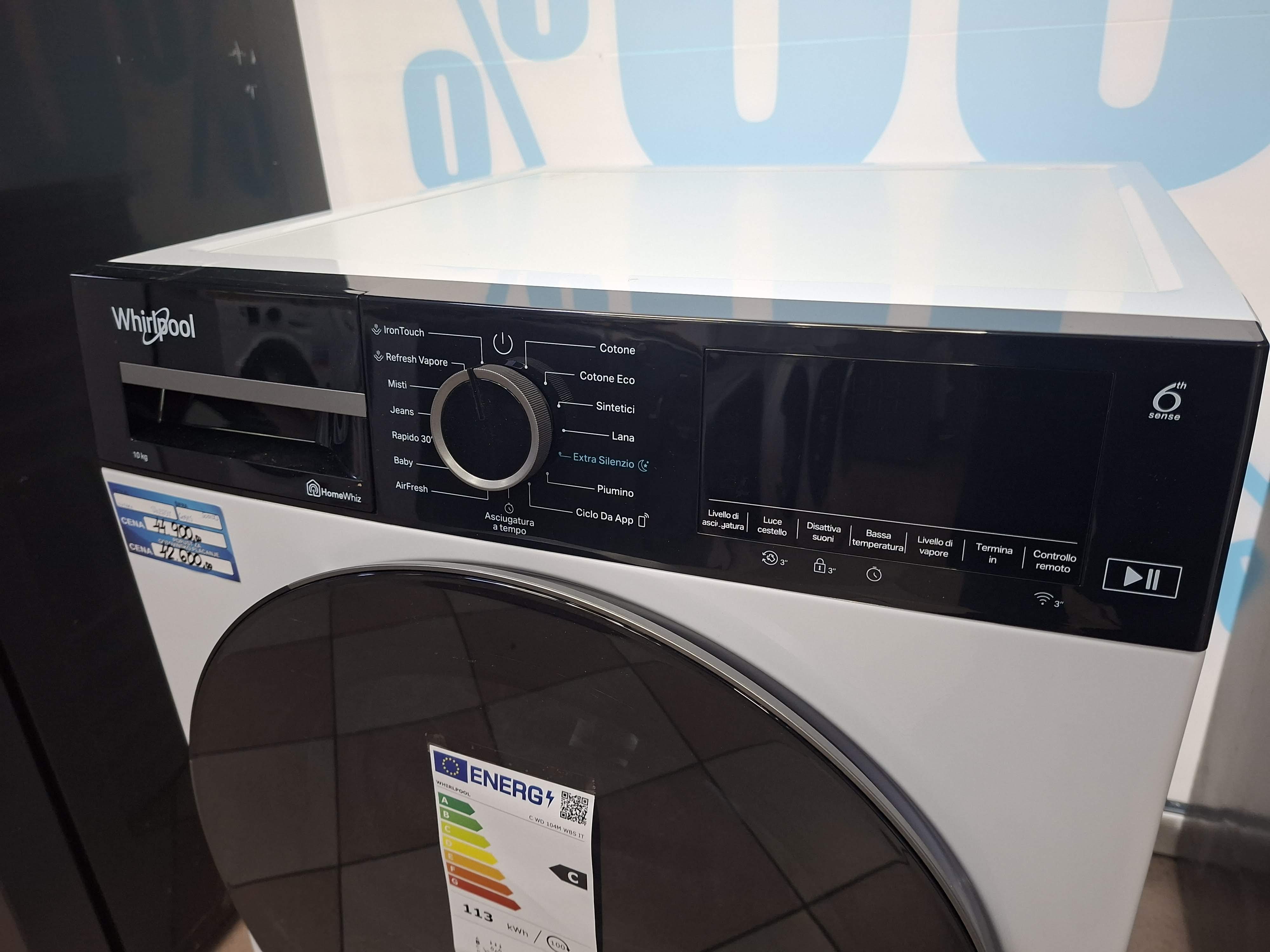 Mašina za sušenje veša Whirlpool C WD 104M WBS IT (2) , 10 kg.