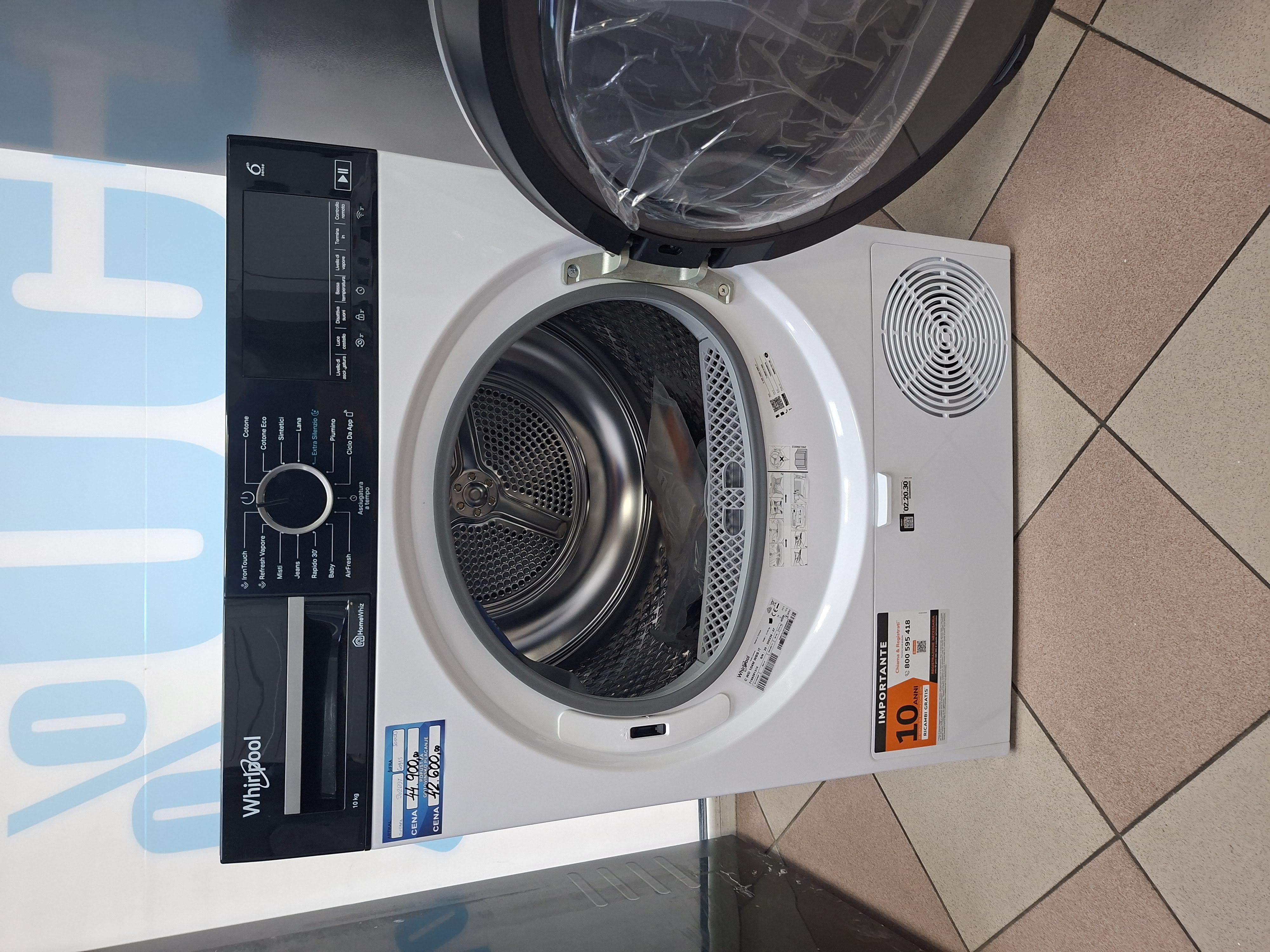 Mašina za sušenje veša Whirlpool C WD 104M WBS IT (2) , 10 kg.