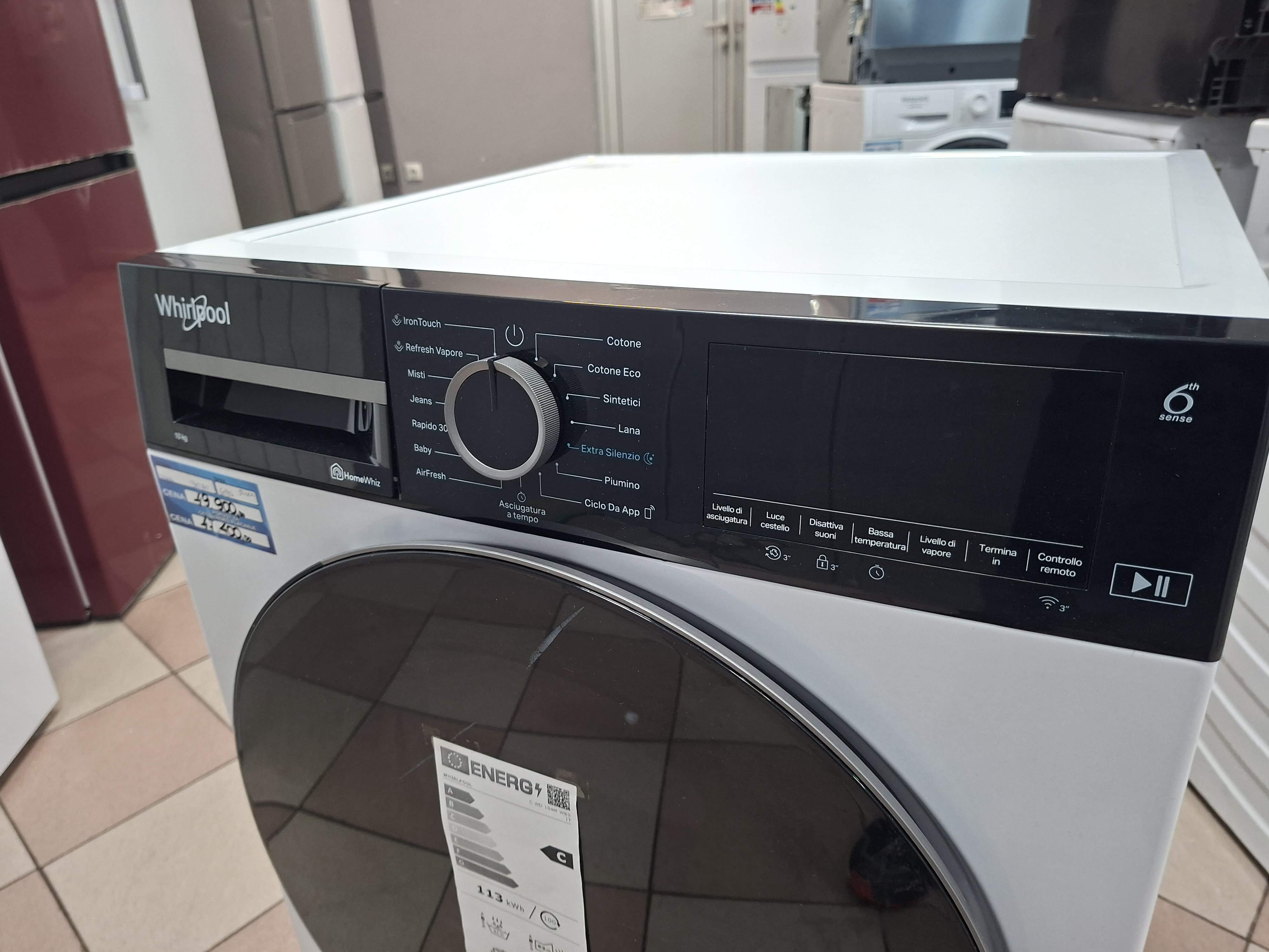 Mašina za sušenje veša Whirlpool C WD 104M WBS IT , 10kg