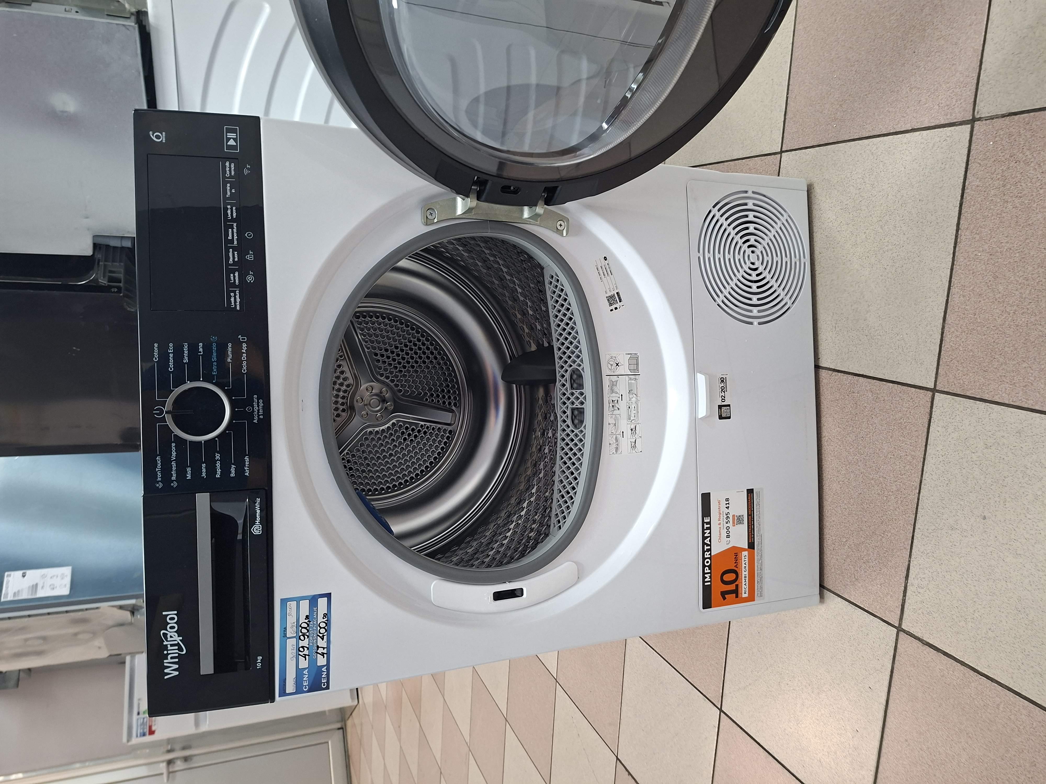 Mašina za sušenje veša Whirlpool C WD 104M WBS IT , 10kg