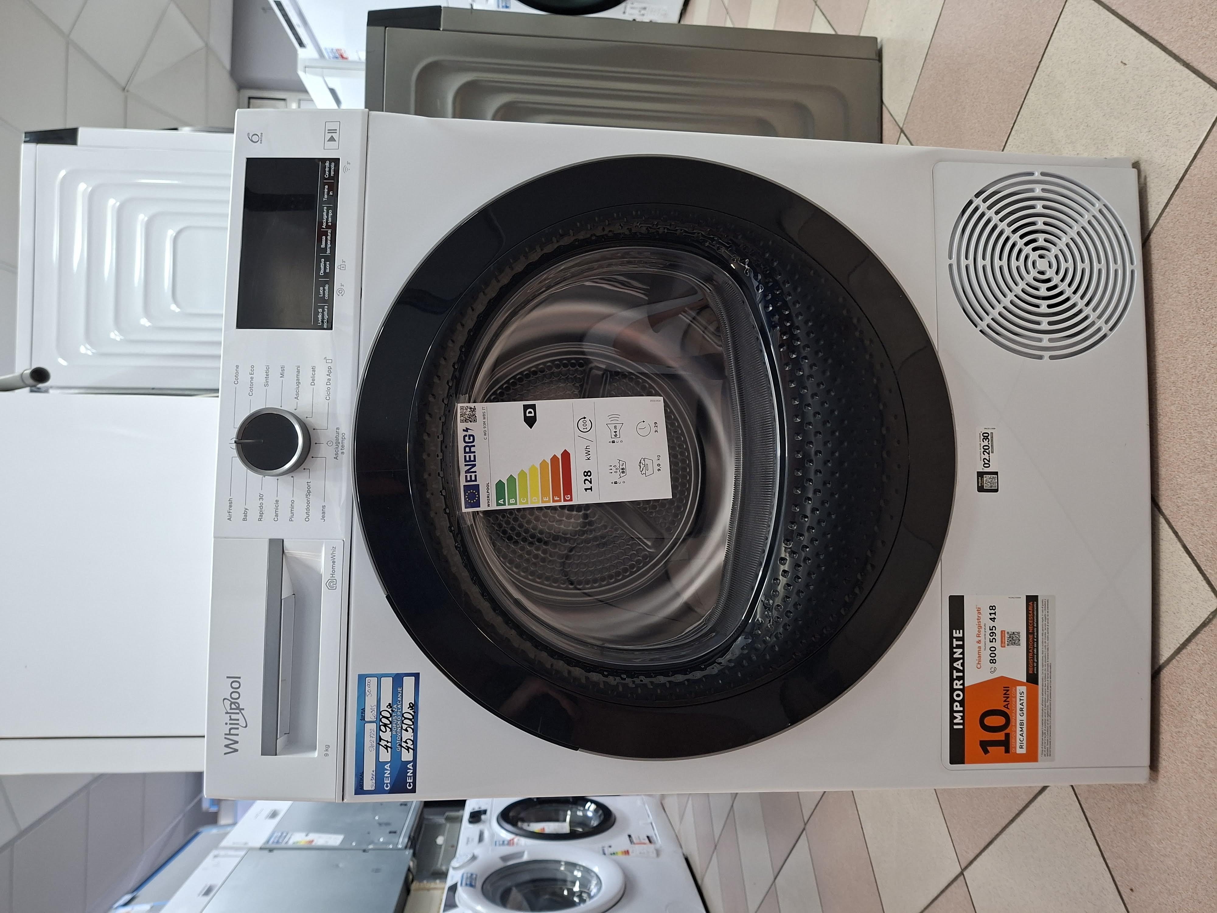 Mašina za sušenje veša Whirlpool C WD 93M WBS IT , 9kg