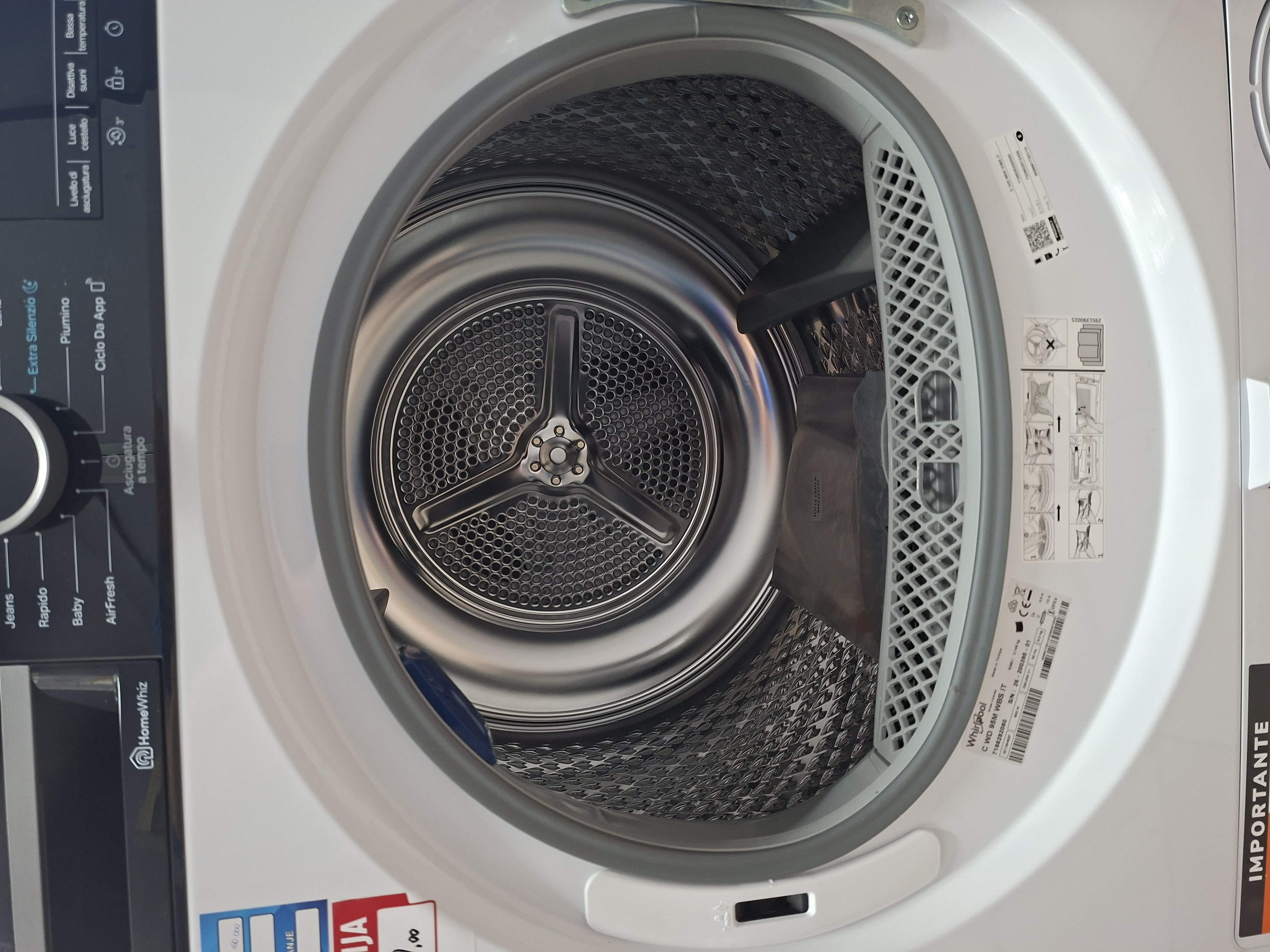 Mašina za sušenje veša Whirlpool C WD 95M WBS IT , 9kg