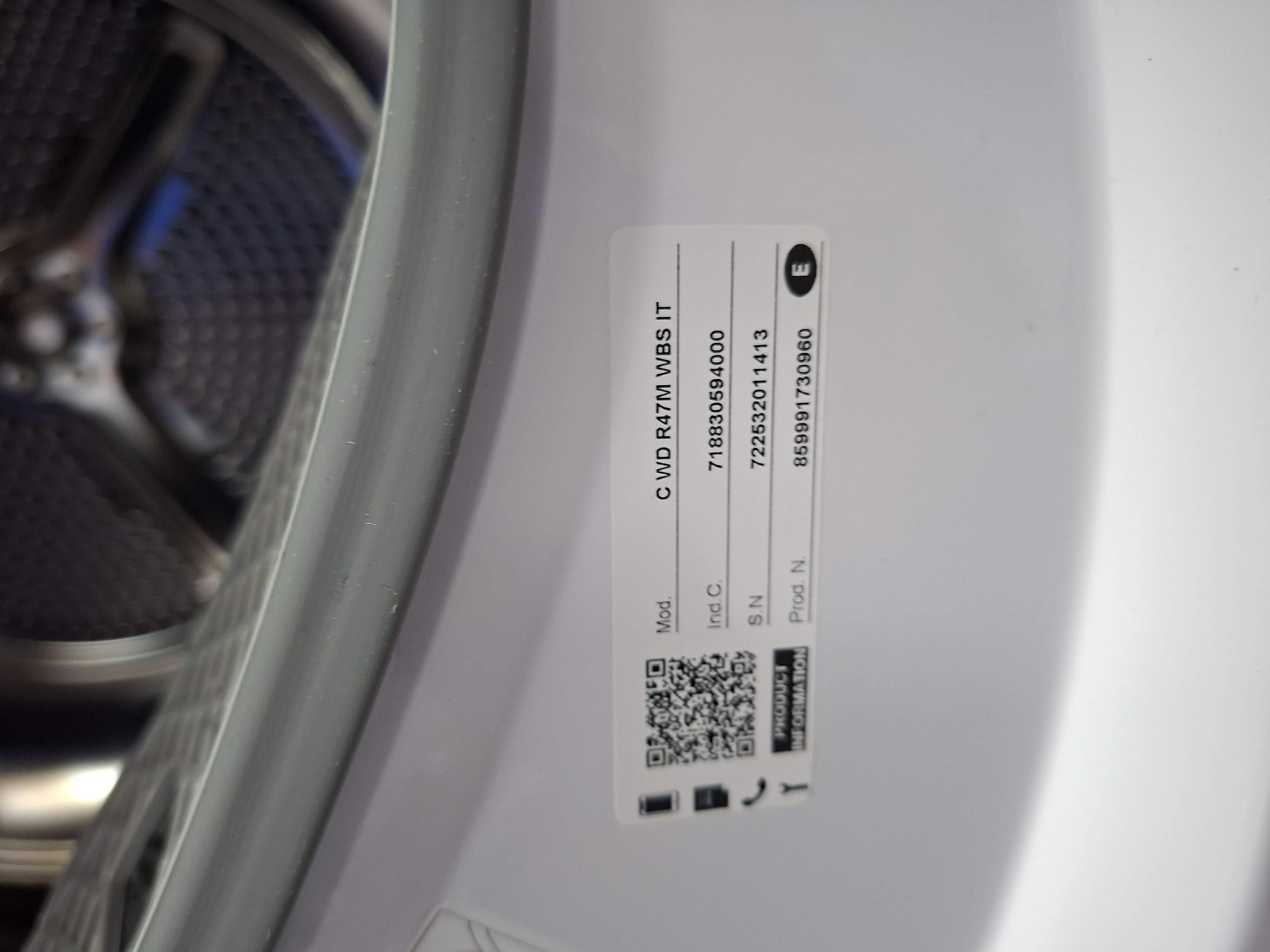 Mašina za sušenje veša Whirlpool C WD R47M WBS IT , 7kg
