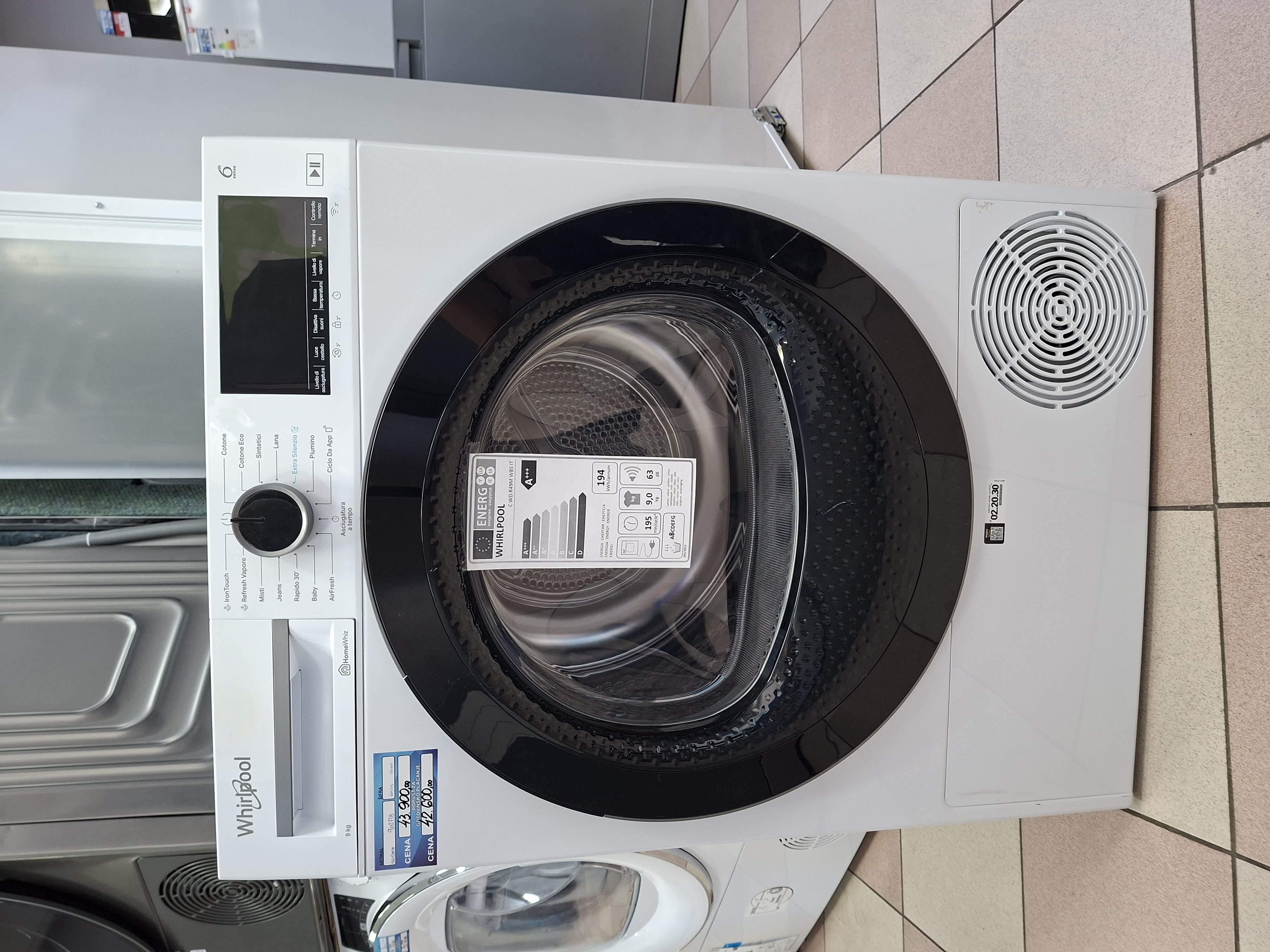 Mašina za sušenje veša Whirlpool C WD R49M WBS IT , 9kg