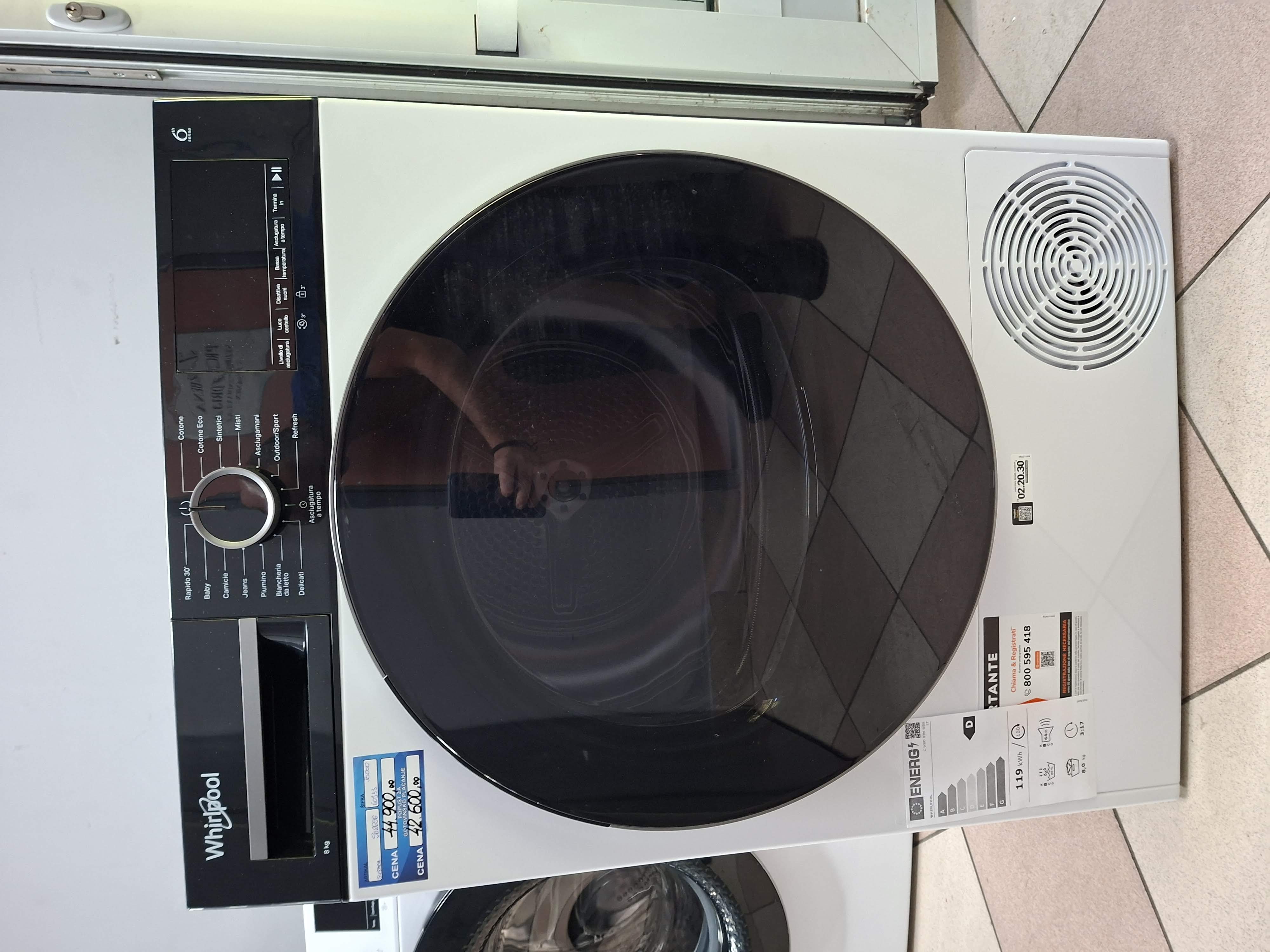 Mašina za sušenje veša Whirlpool C WSD 83M WBS IT , 8 kg