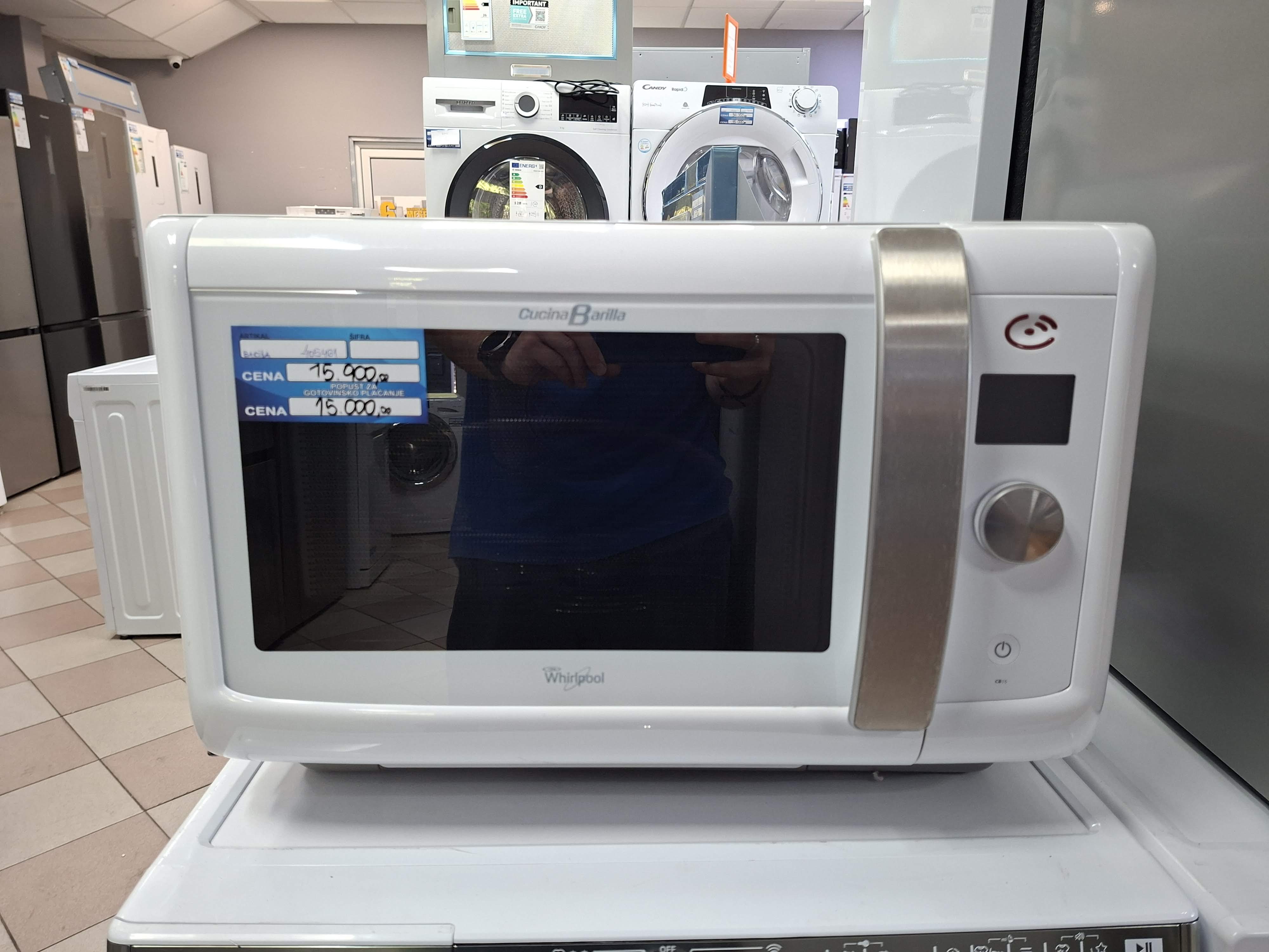 Mikrotalasna Whirlpool CB15/WH CucinaBarilla,29 L