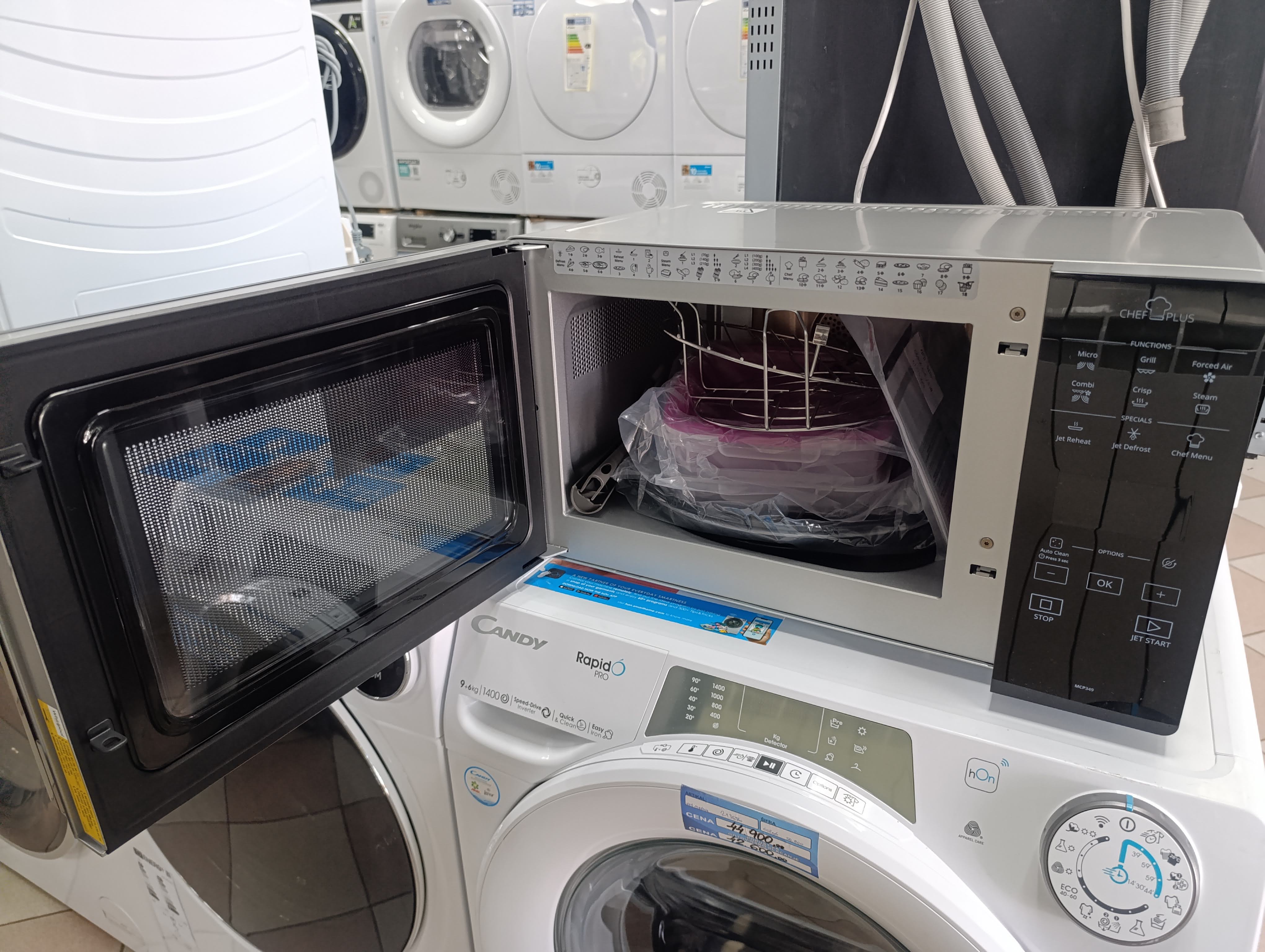 Mikrotalasna Whirlpool MCP 349 SL, 25 L