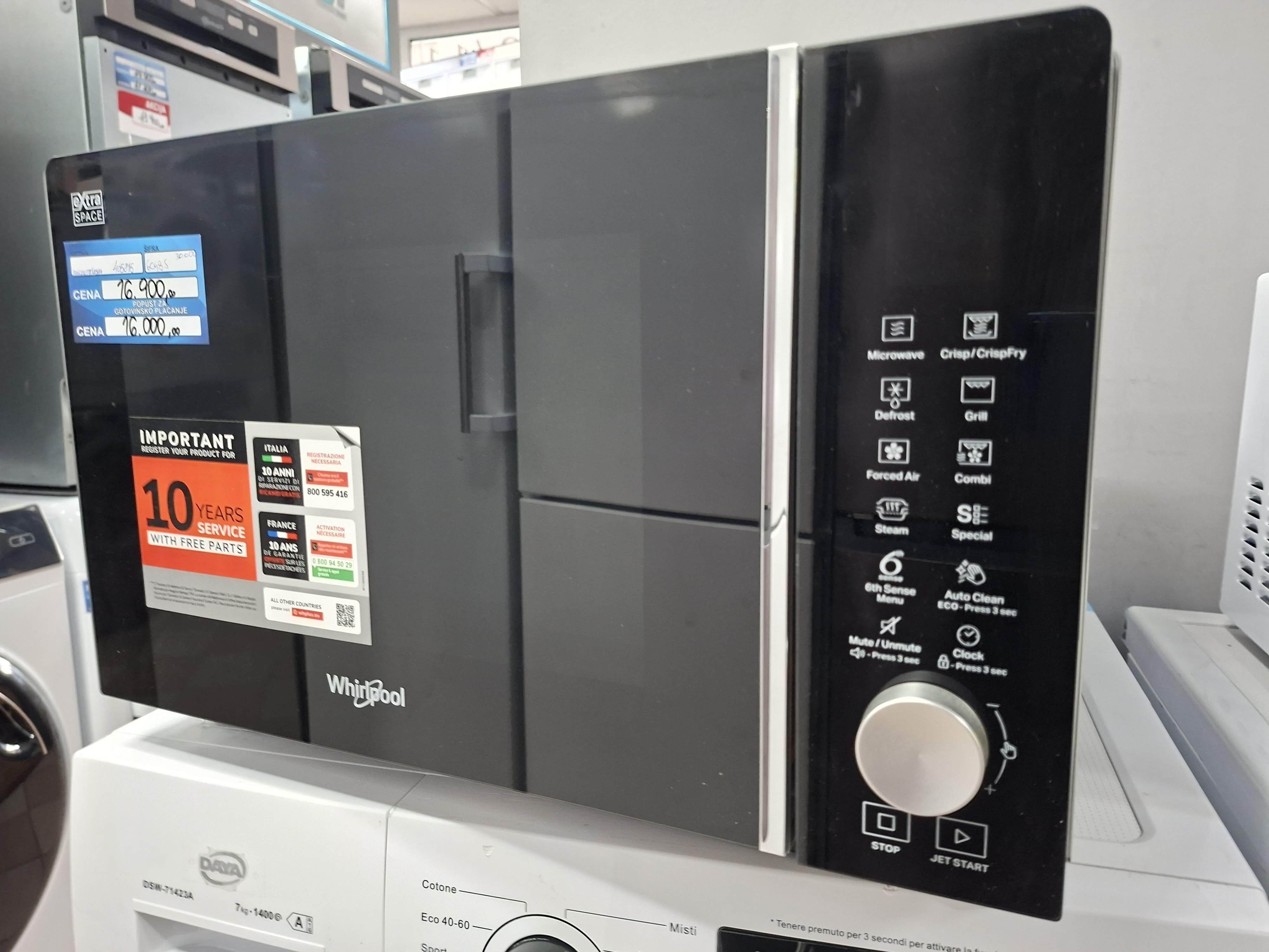 Mikrotalasna Whirlpool MWF 259 SB (2), 25L