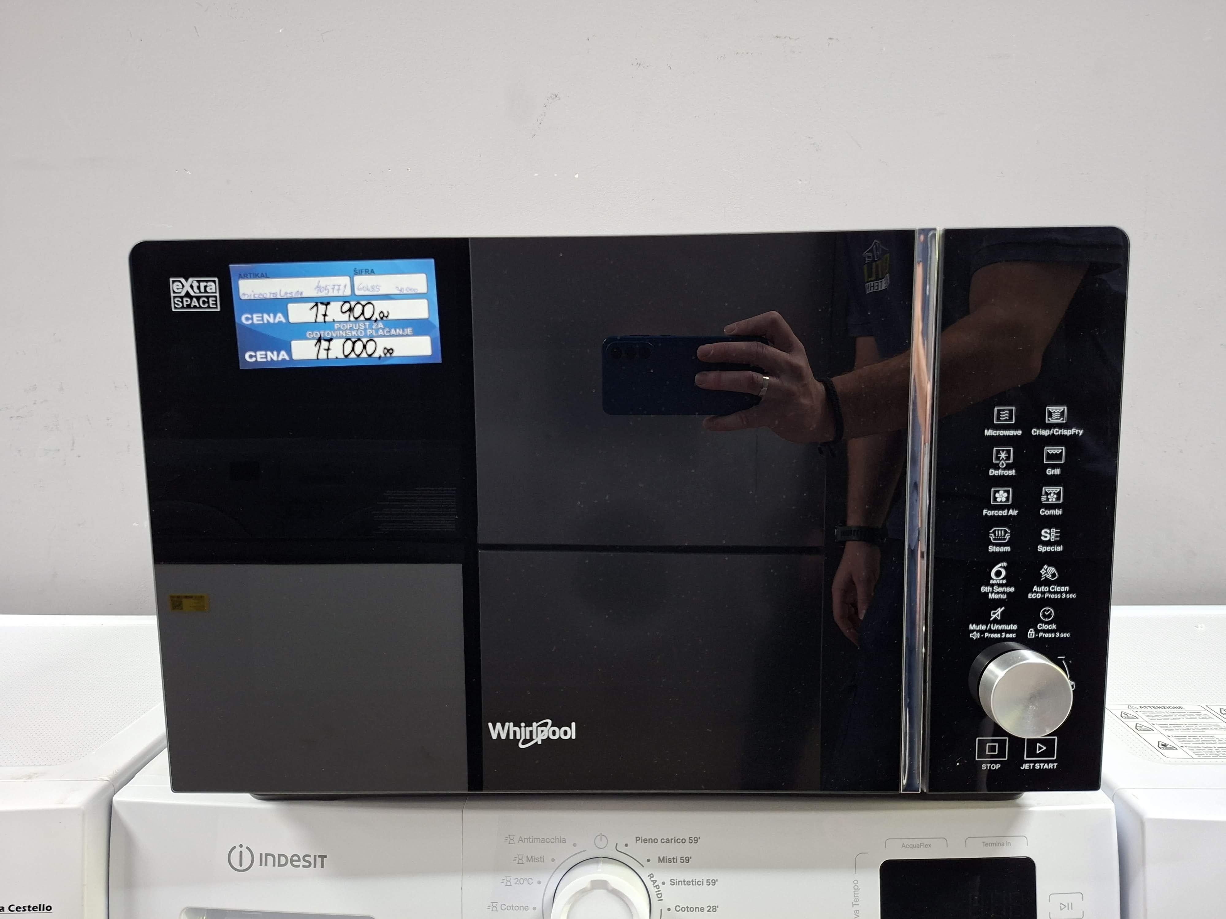 Mikrotalasna Whirlpool MWF 259 SB (3), 25L