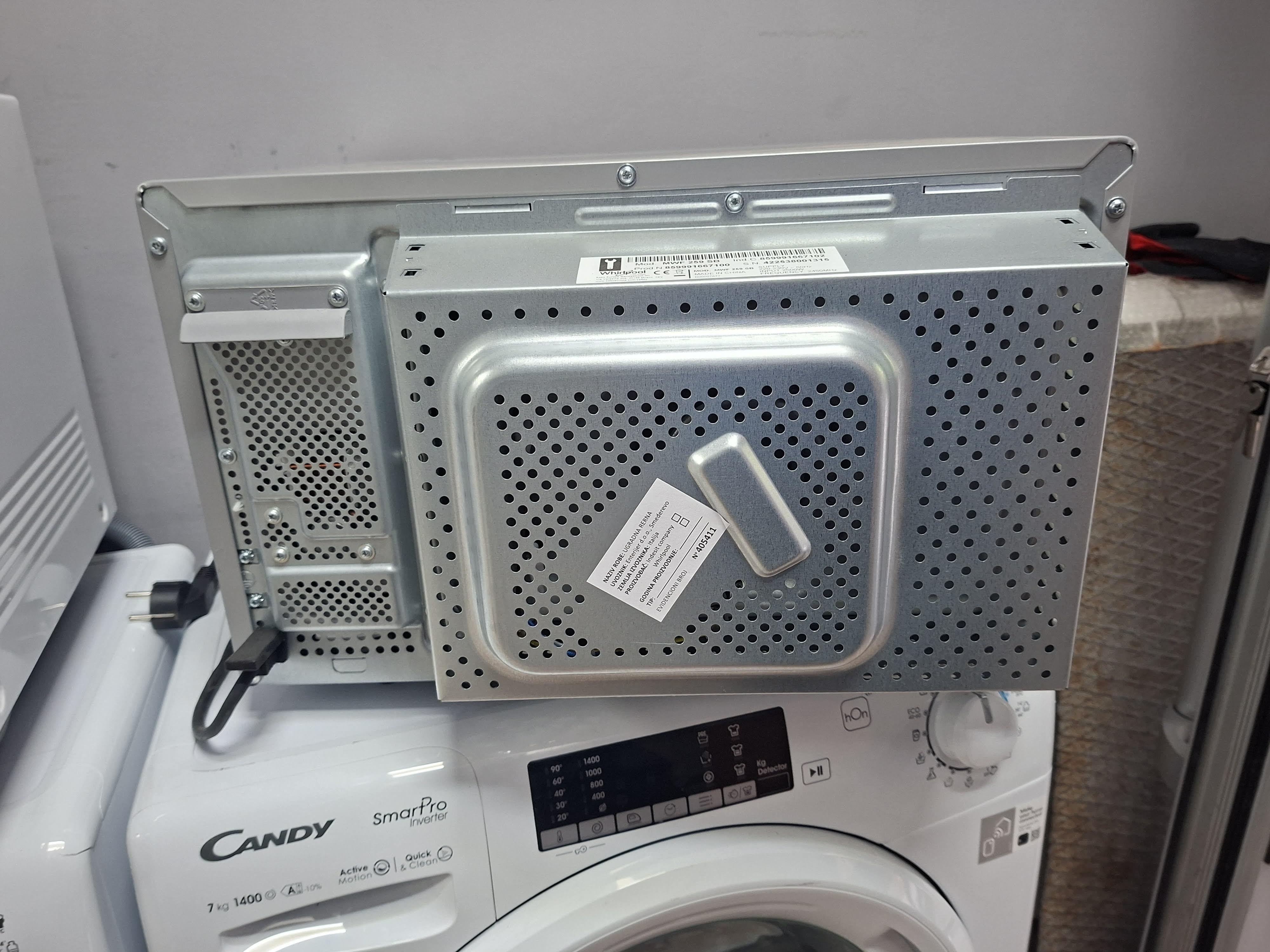 Mikrotalasna Whirlpool MWF 259 SB, 25L