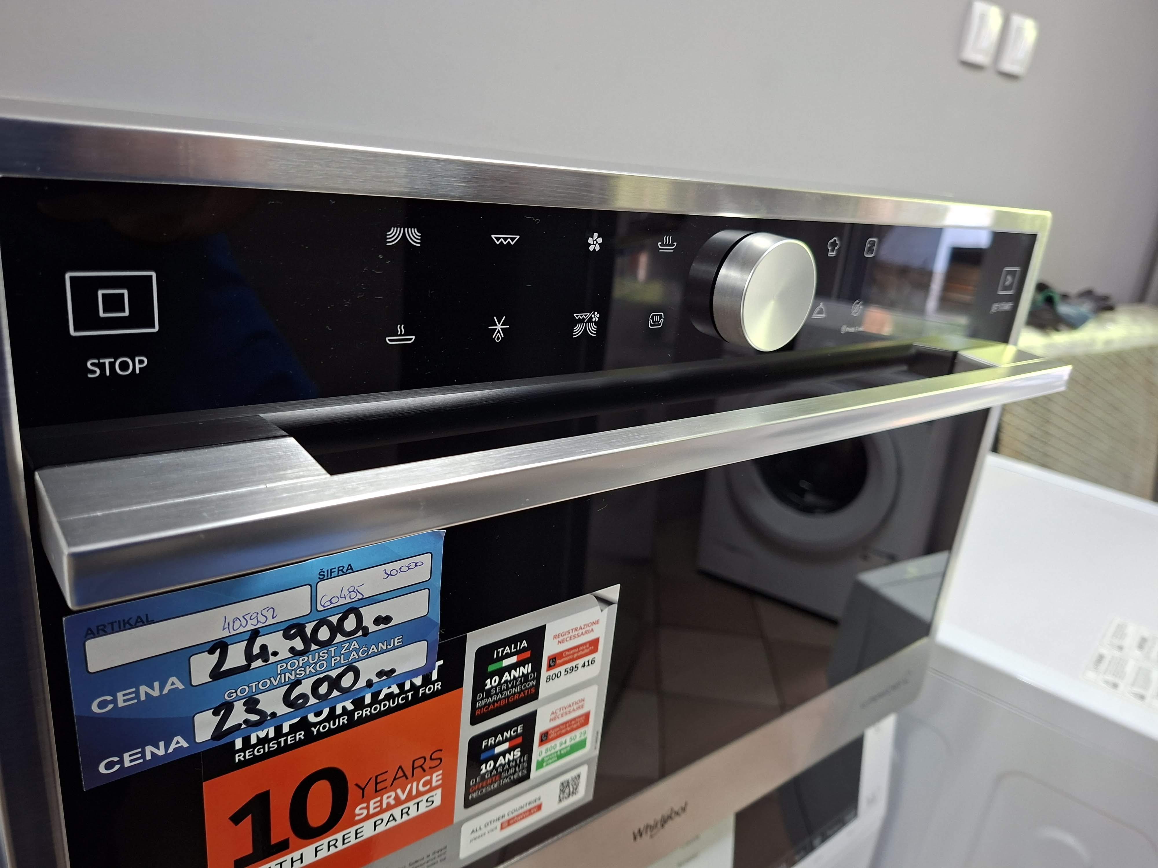 Mikrotalasna Whirlpool MWSC 9133 SX , 33L