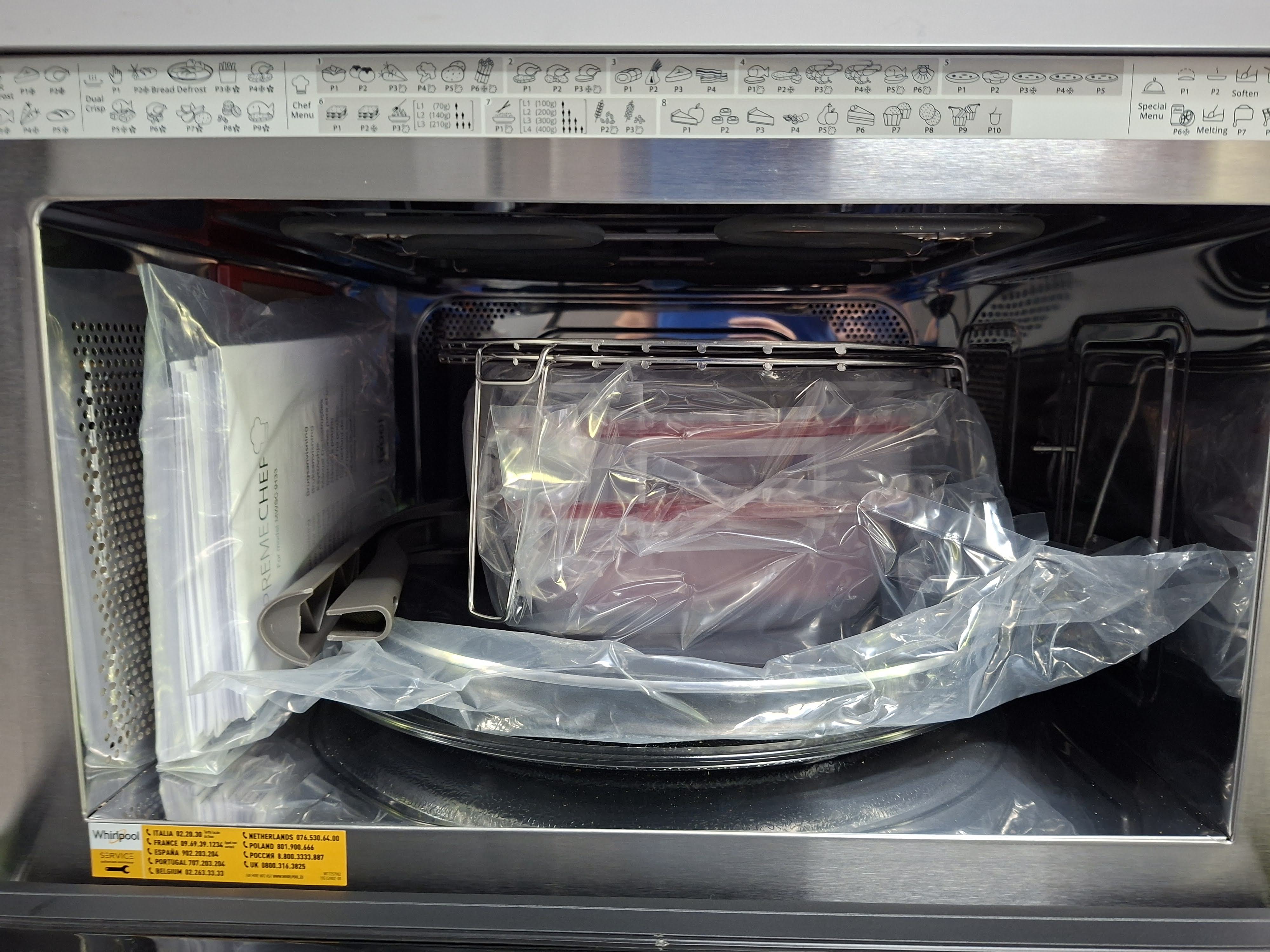 Mikrotalasna Whirlpool MWSC 9133 SX , 33L