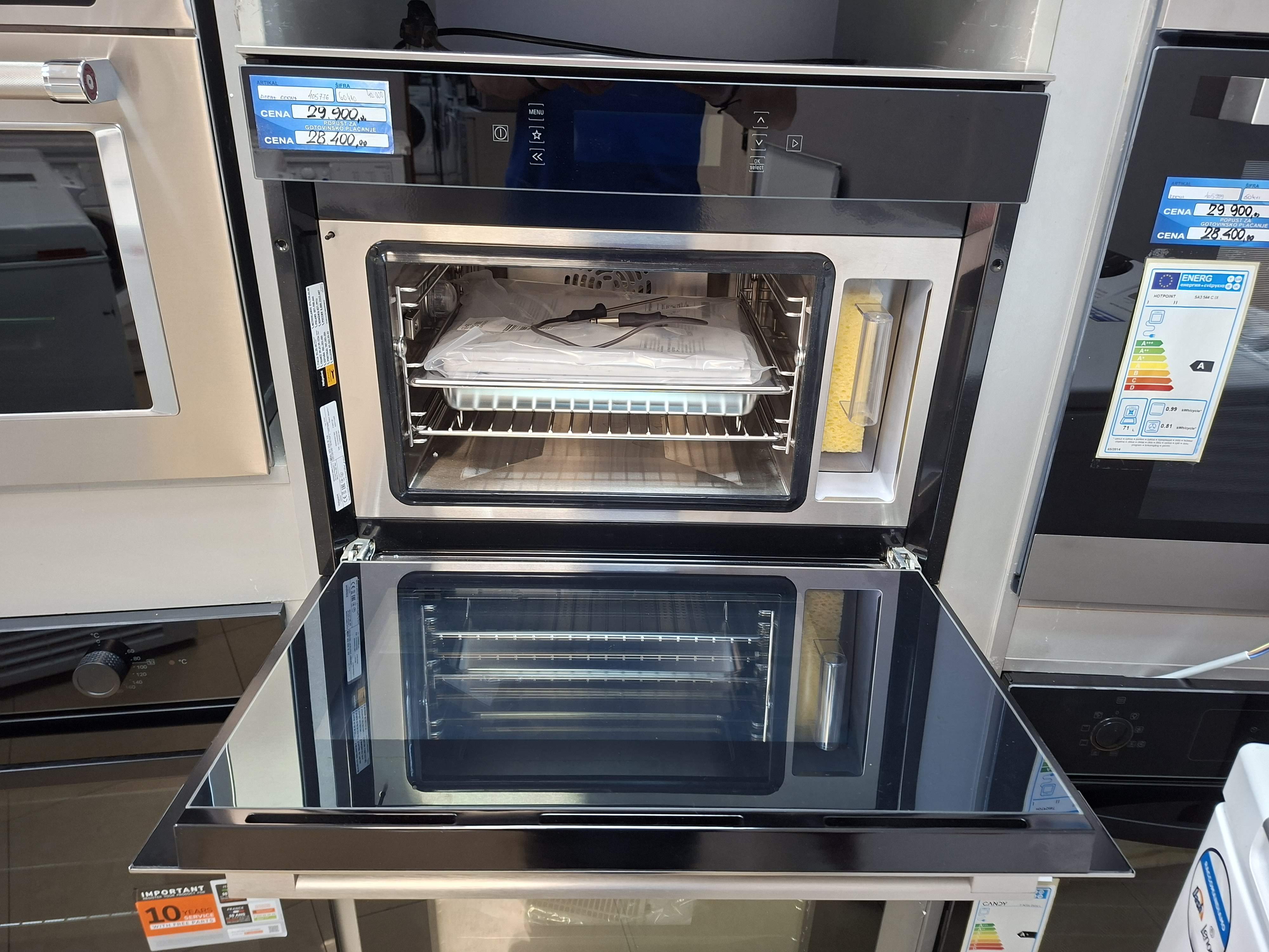 Parna Rerna Hotpoint Ariston MS 998 IX HA , 29L