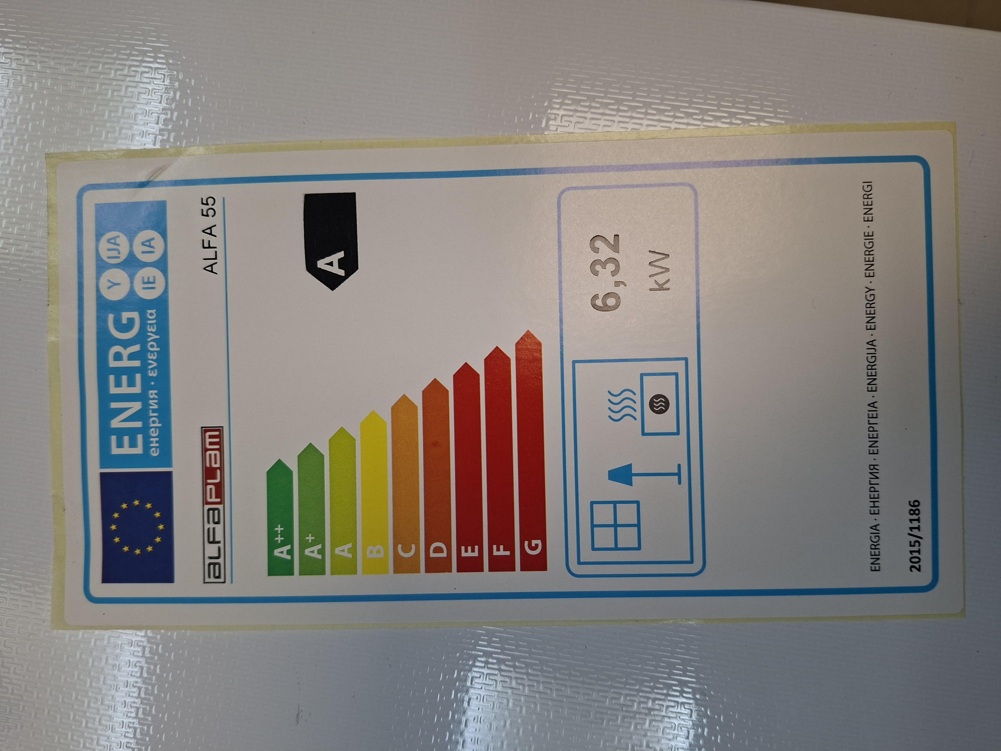 Peć na čvrsto gorivo ALFA PLAM 55