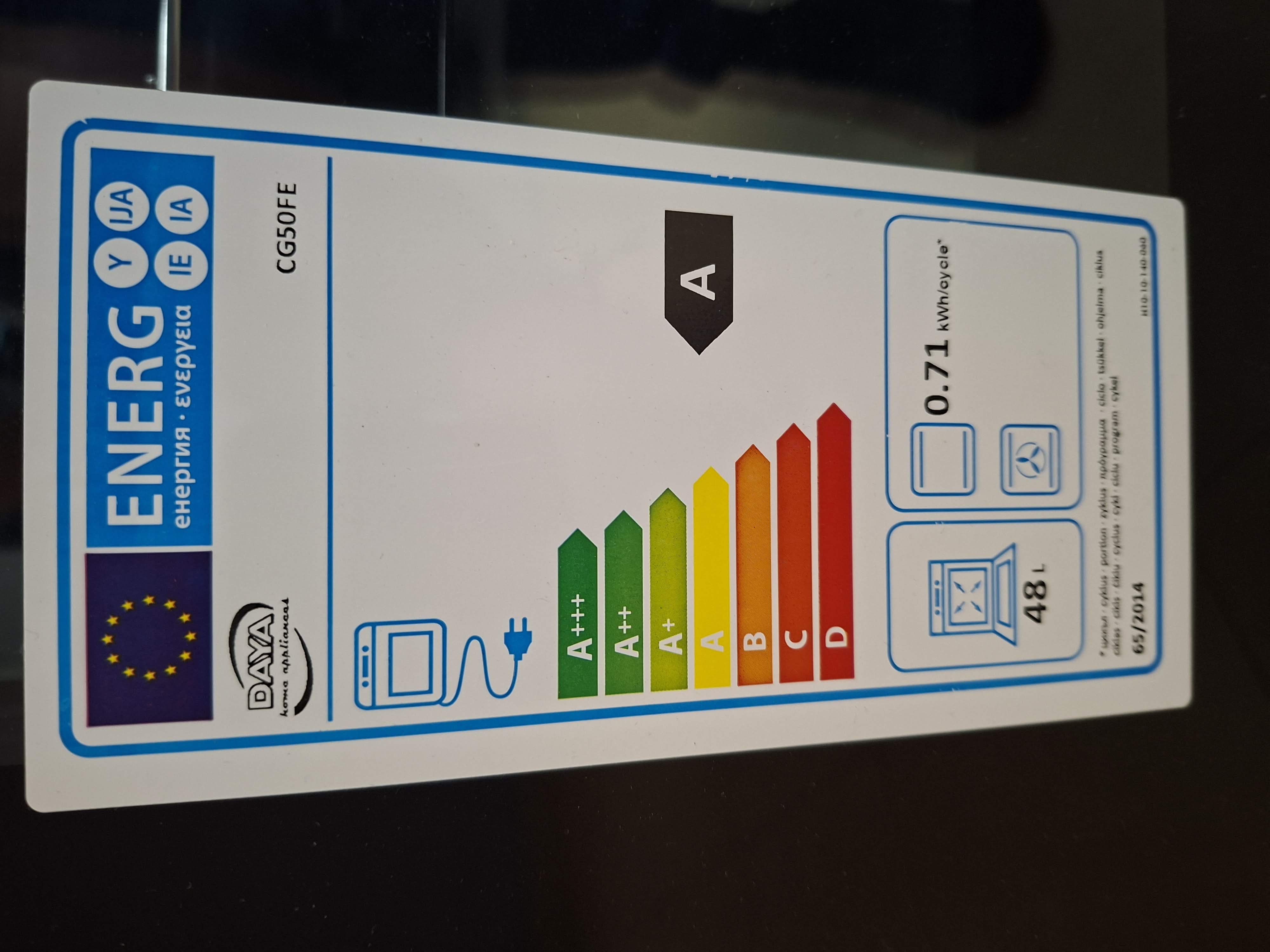 Plinski Šporet Daya CG50FE , 50 cm.