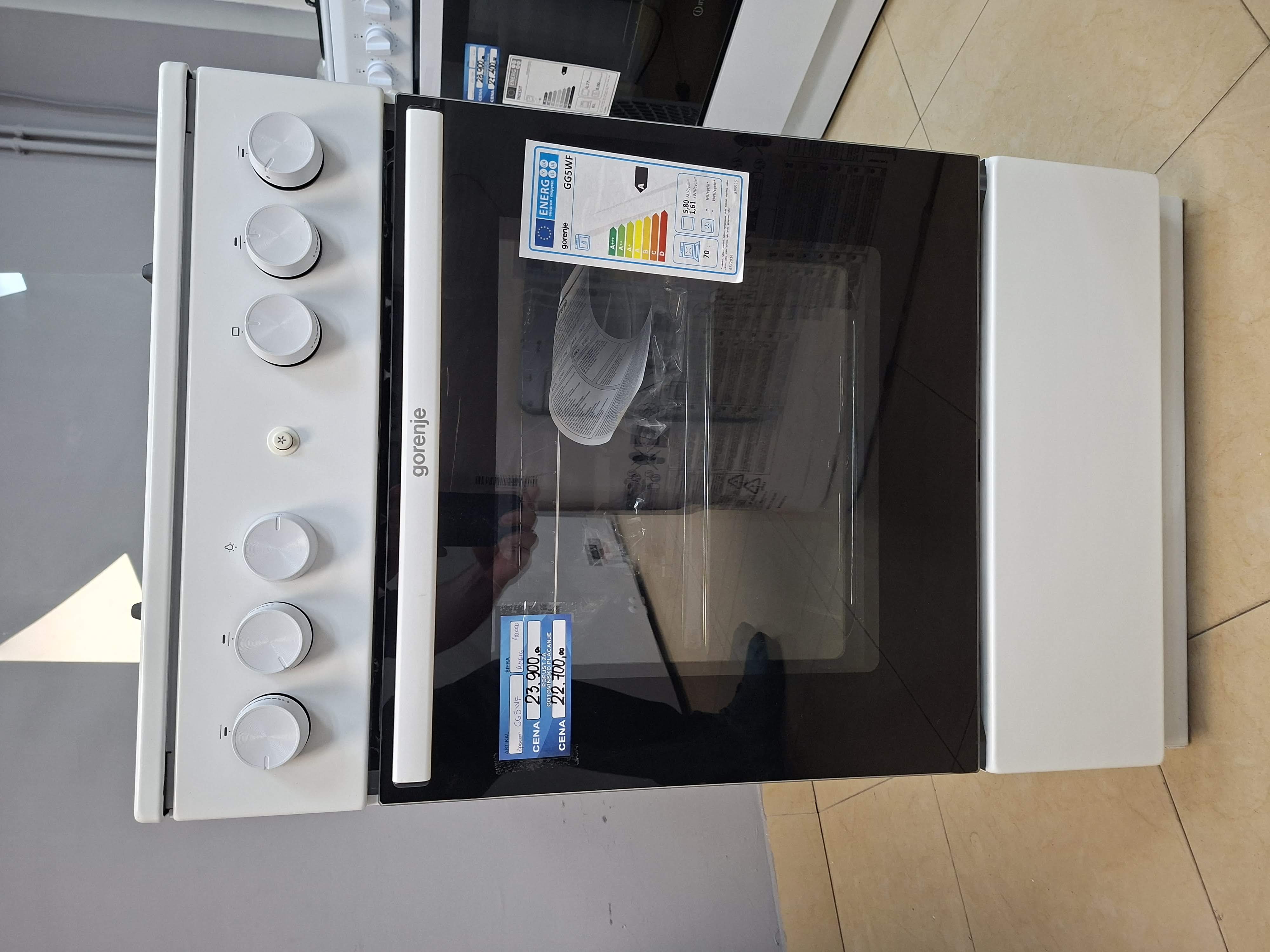 Plinski Šporet Gorenje GG5WF , 50 cm.