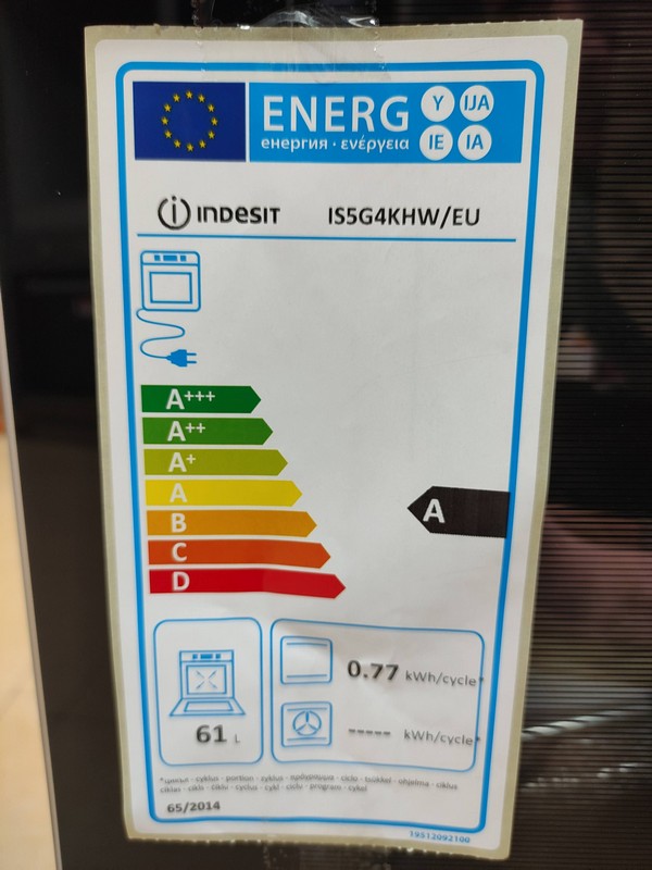 Plinski Šporet Indesit IS5G4KHW/EU, 50cm