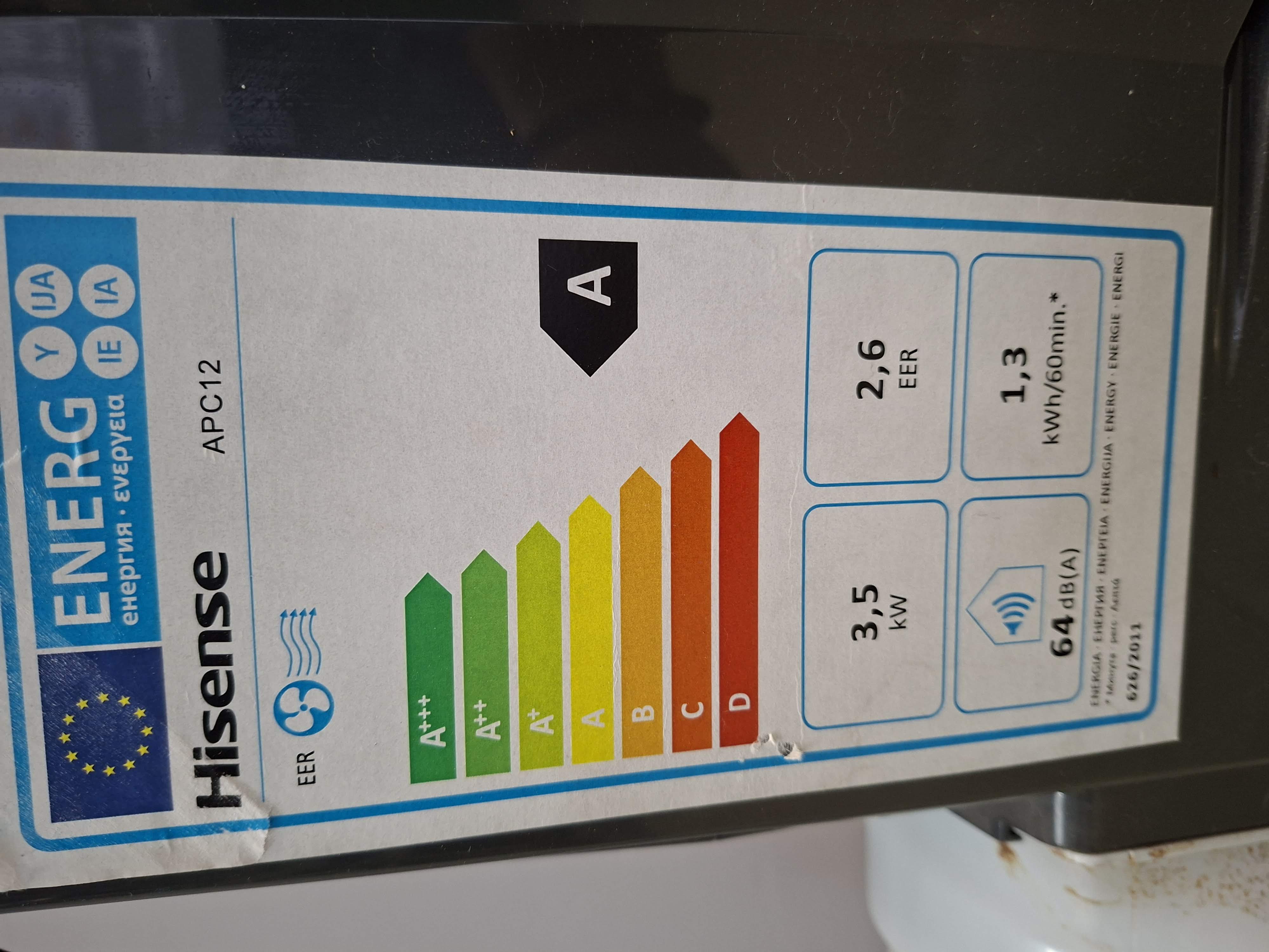 Pokretna klima Hisense APC12 , 12000 btu
