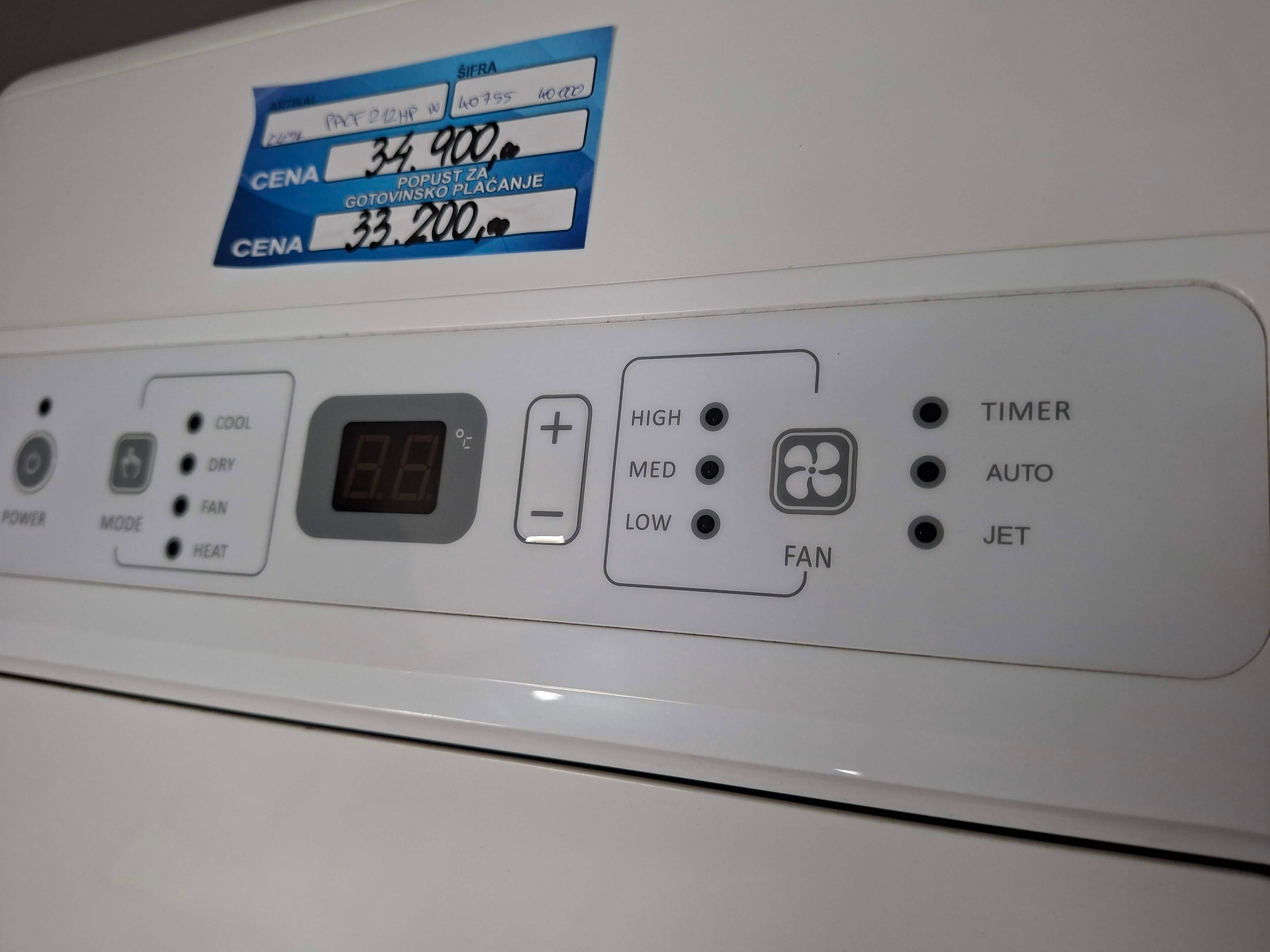 Pokretna klima Whirlpool PACF212HP W, 12000 btu