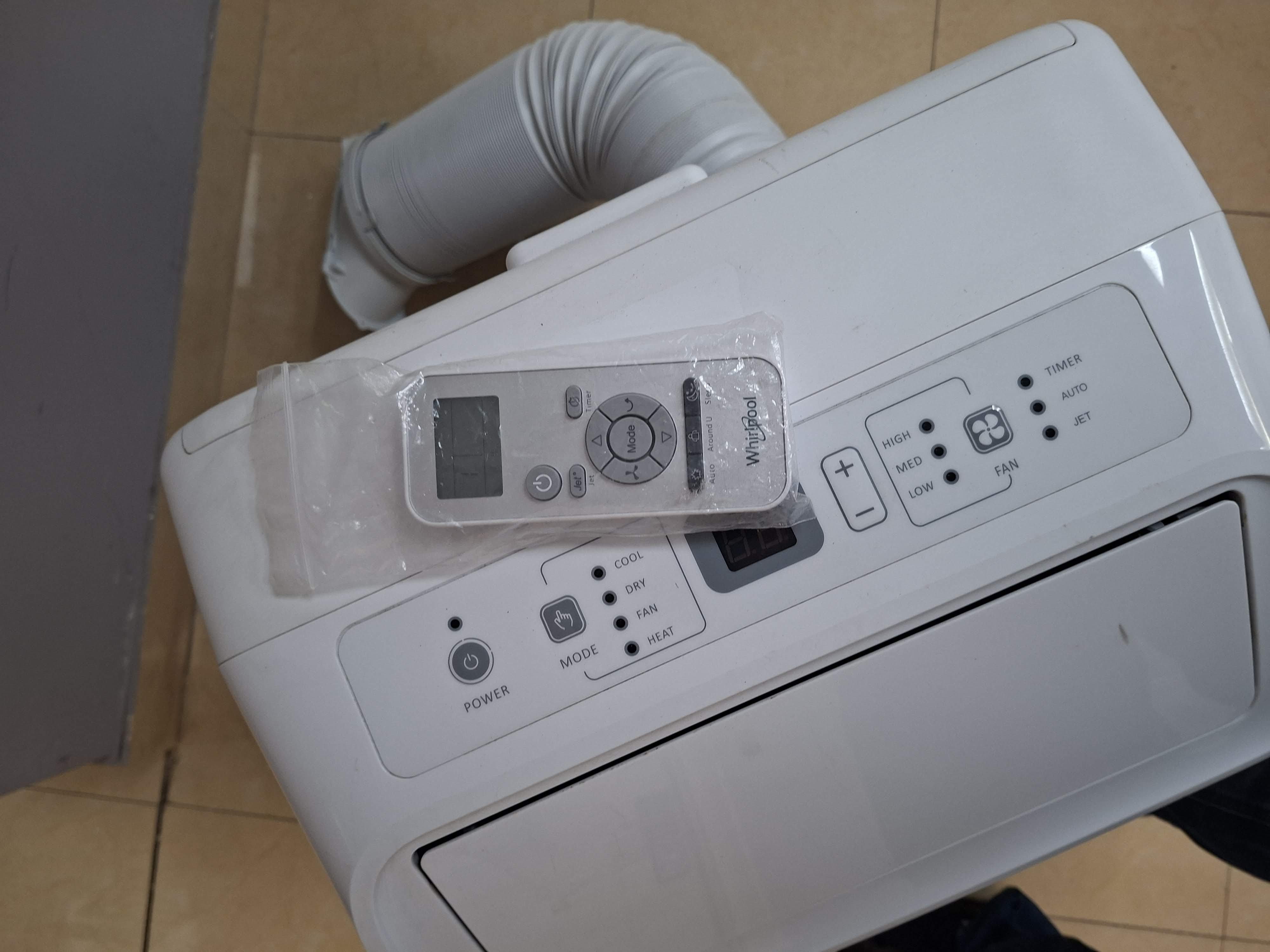 Pokretna klima Whirlpool PACF212HP W, 12000 btu