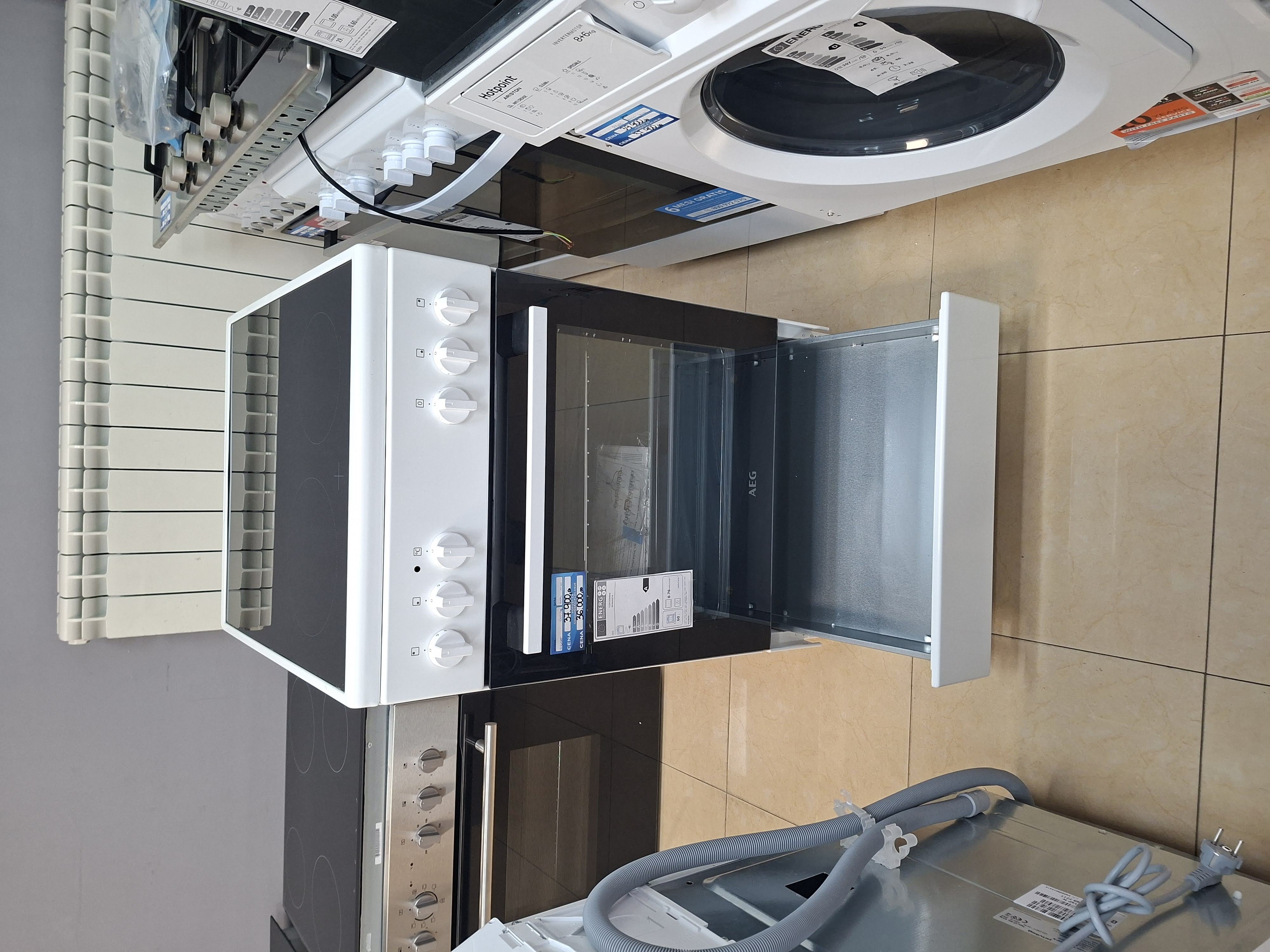Šporet AEG CCB50090BW , 60l