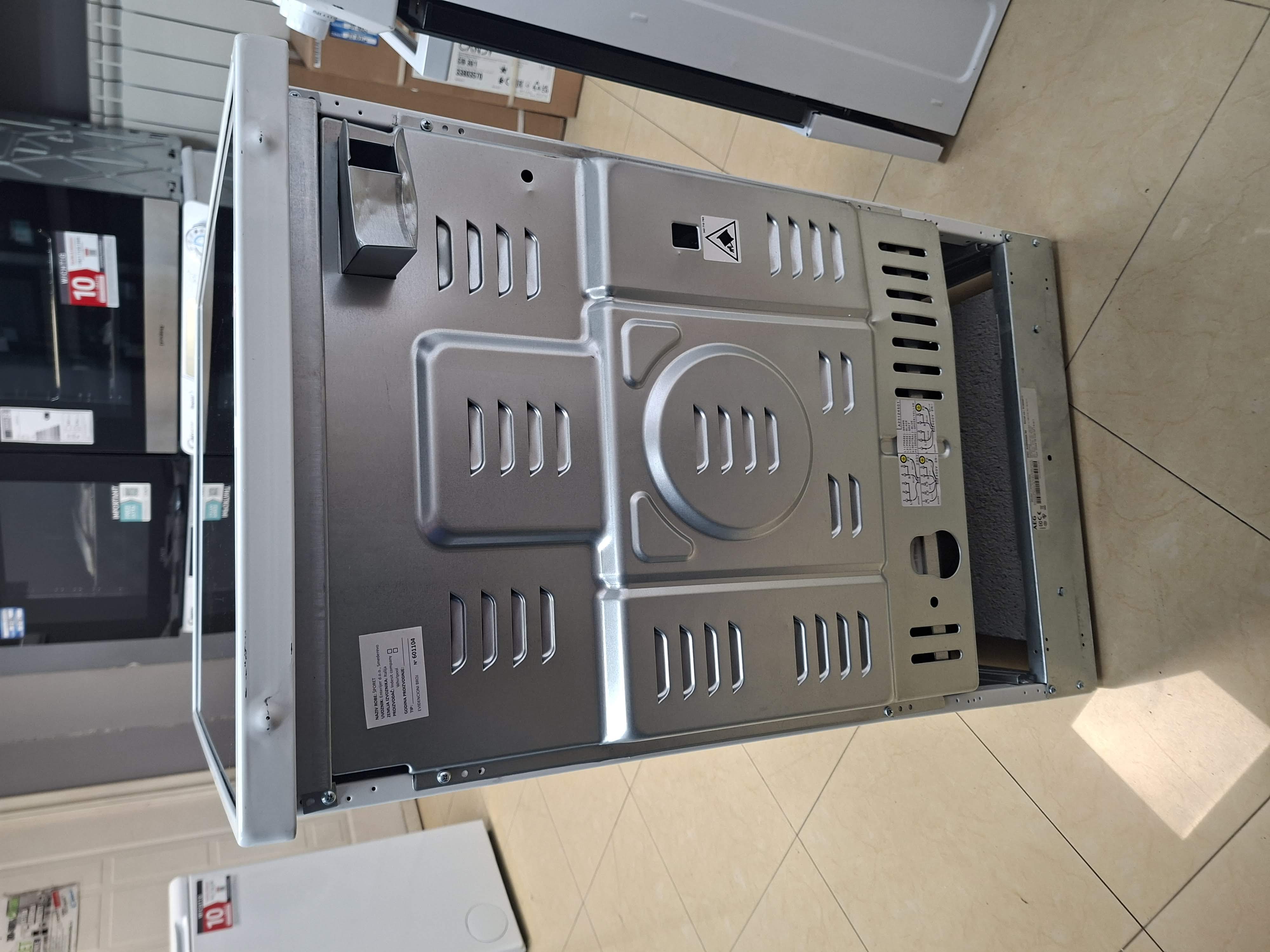 Šporet Aeg CIB56494BW . 58l - Indukcija