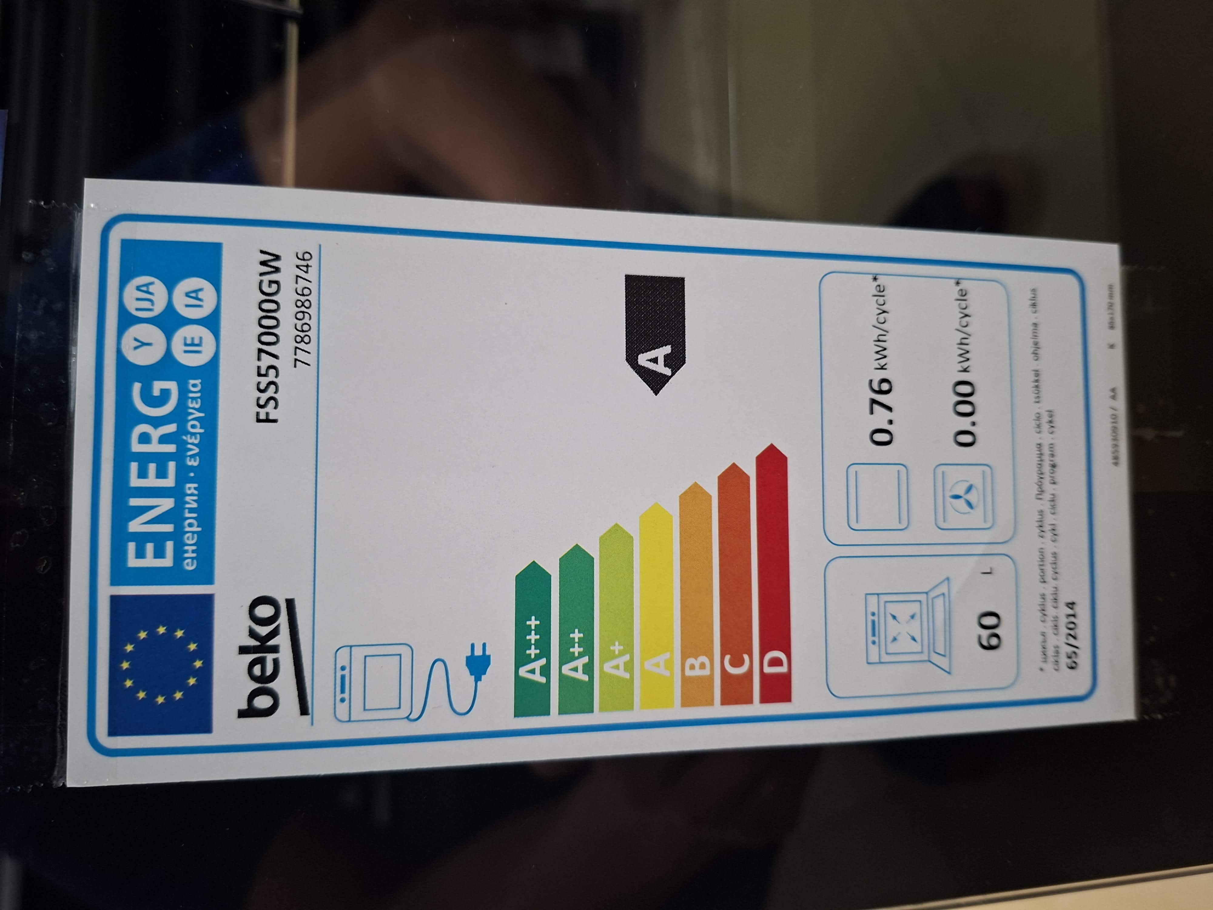 Šporet Beko FSS57000GW, 50cm