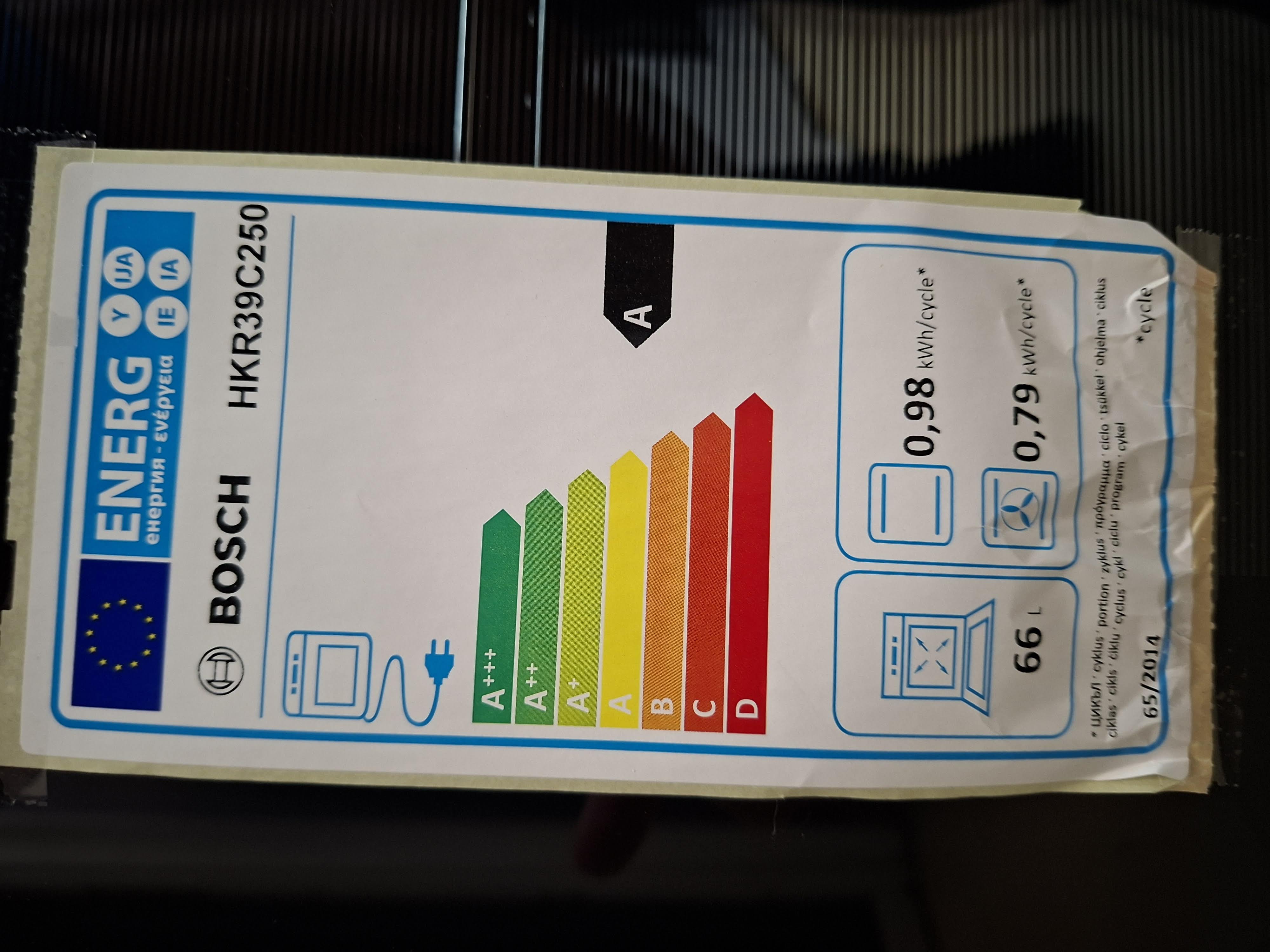 Šporet Bosch HKR39C250, 60 cm
