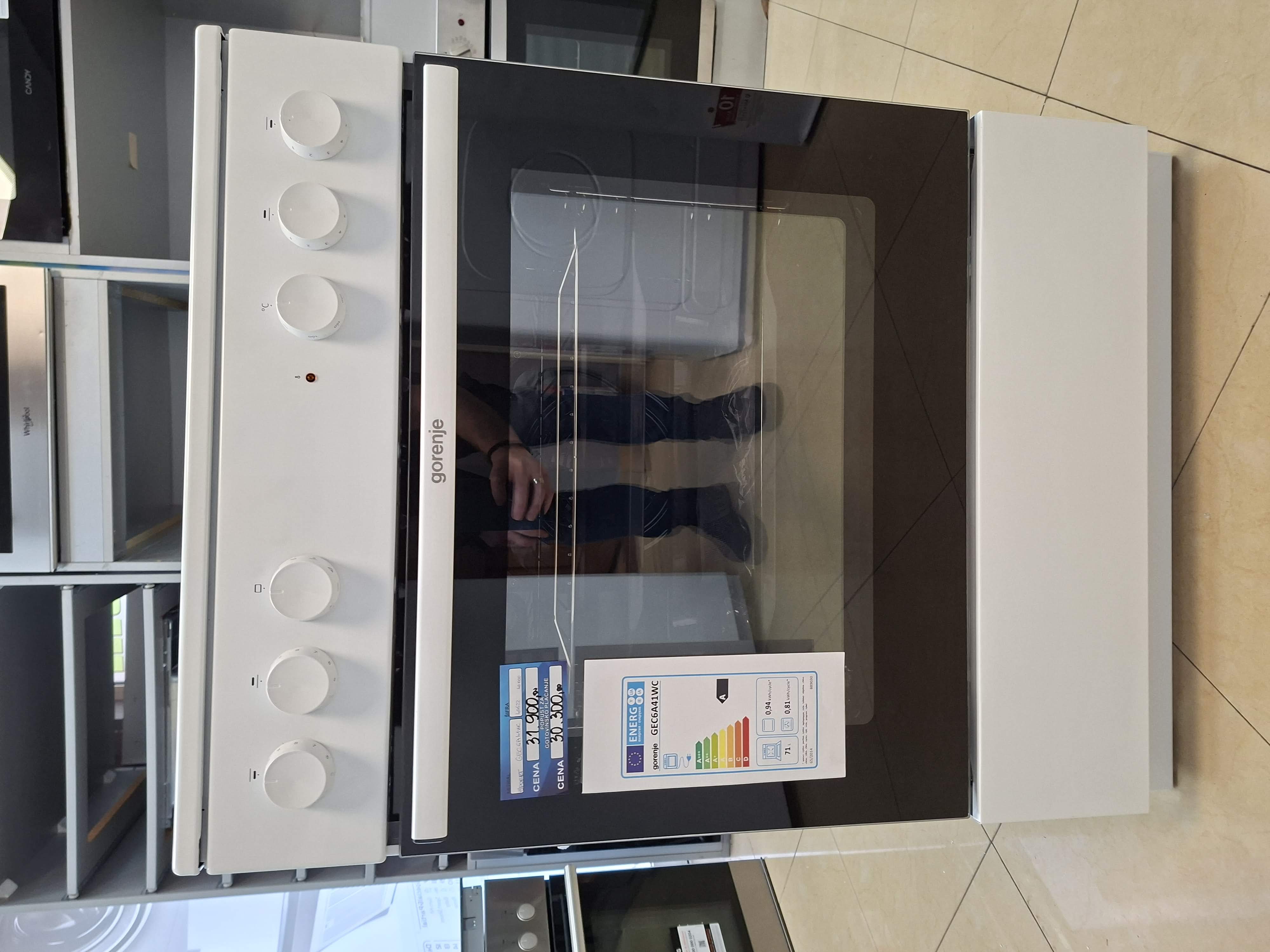 Šporet Gorenje GEC6A41WC, 60cm
