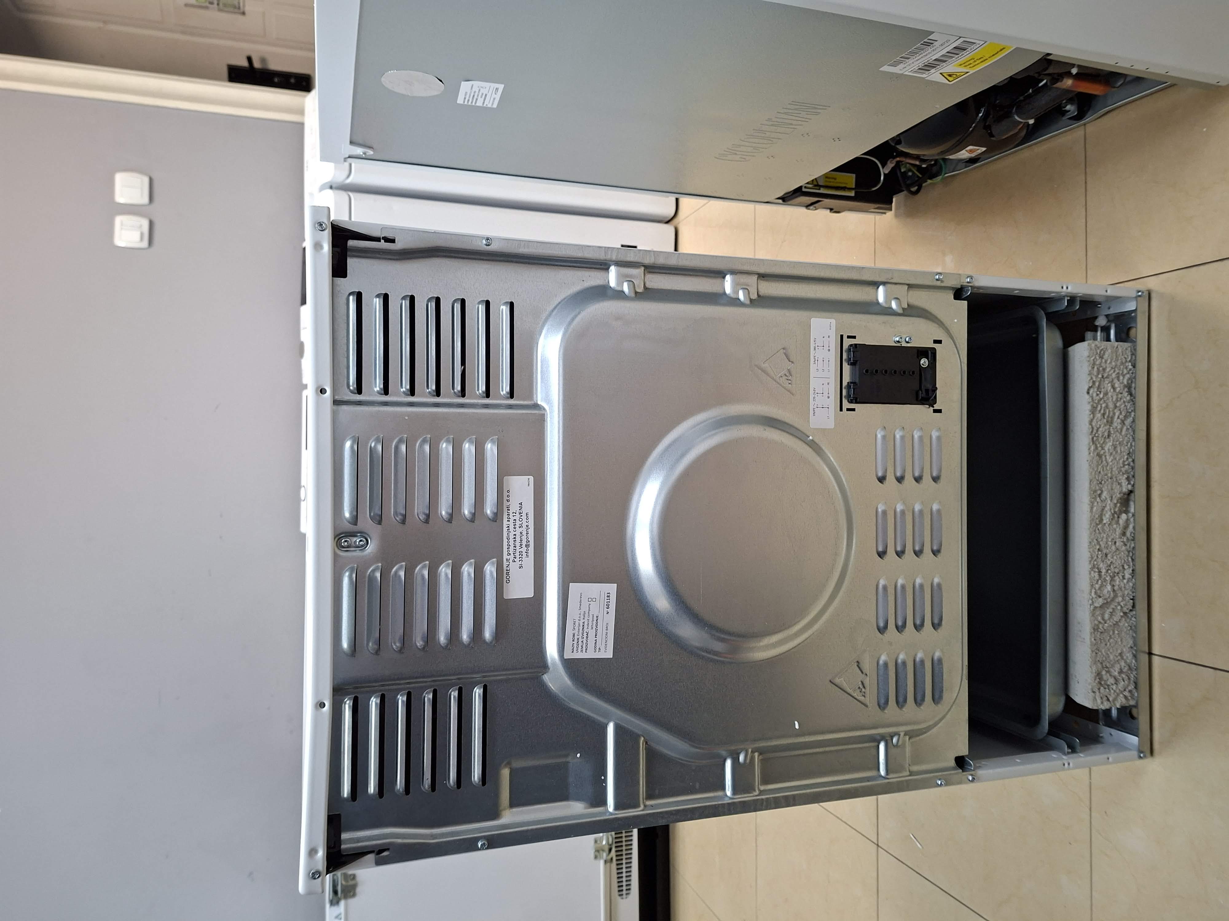 Šporet Gorenje GECS5C60WPA , 70 litara, 50cm