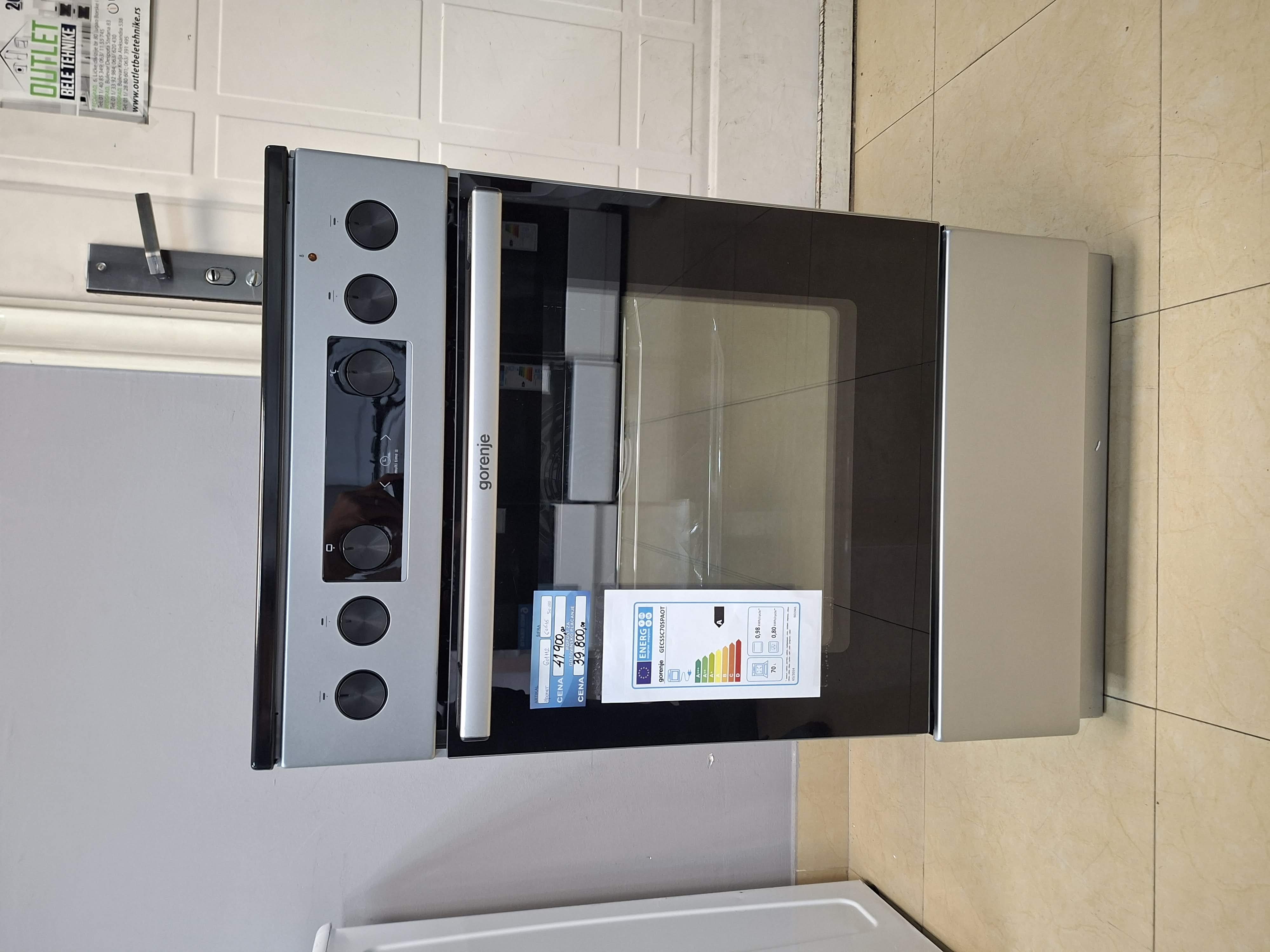 Šporet Gorenje GECS5C70SPAOT , 50 cm.