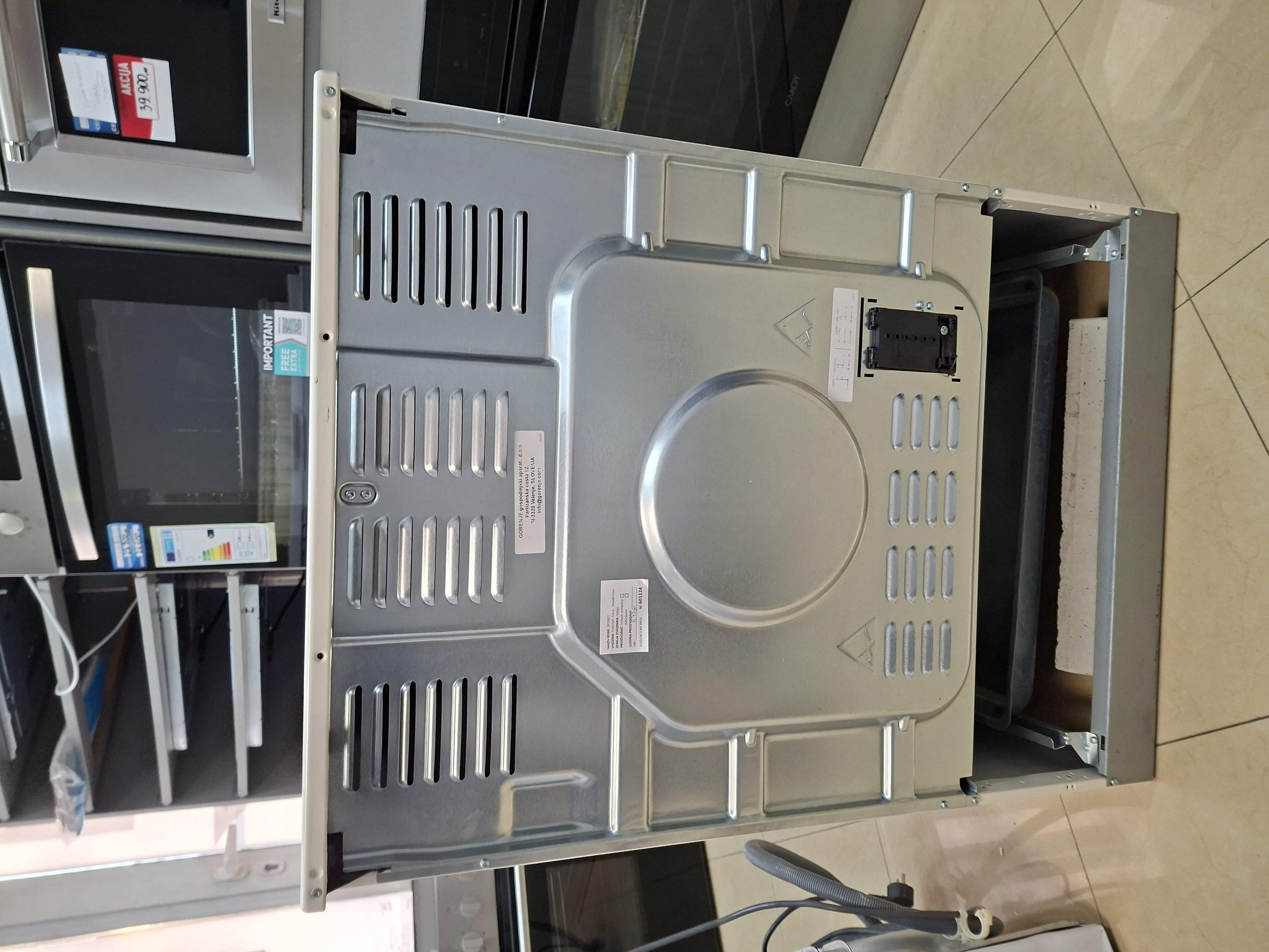 Šporet Gorenje GECS6B70CLI , 71l