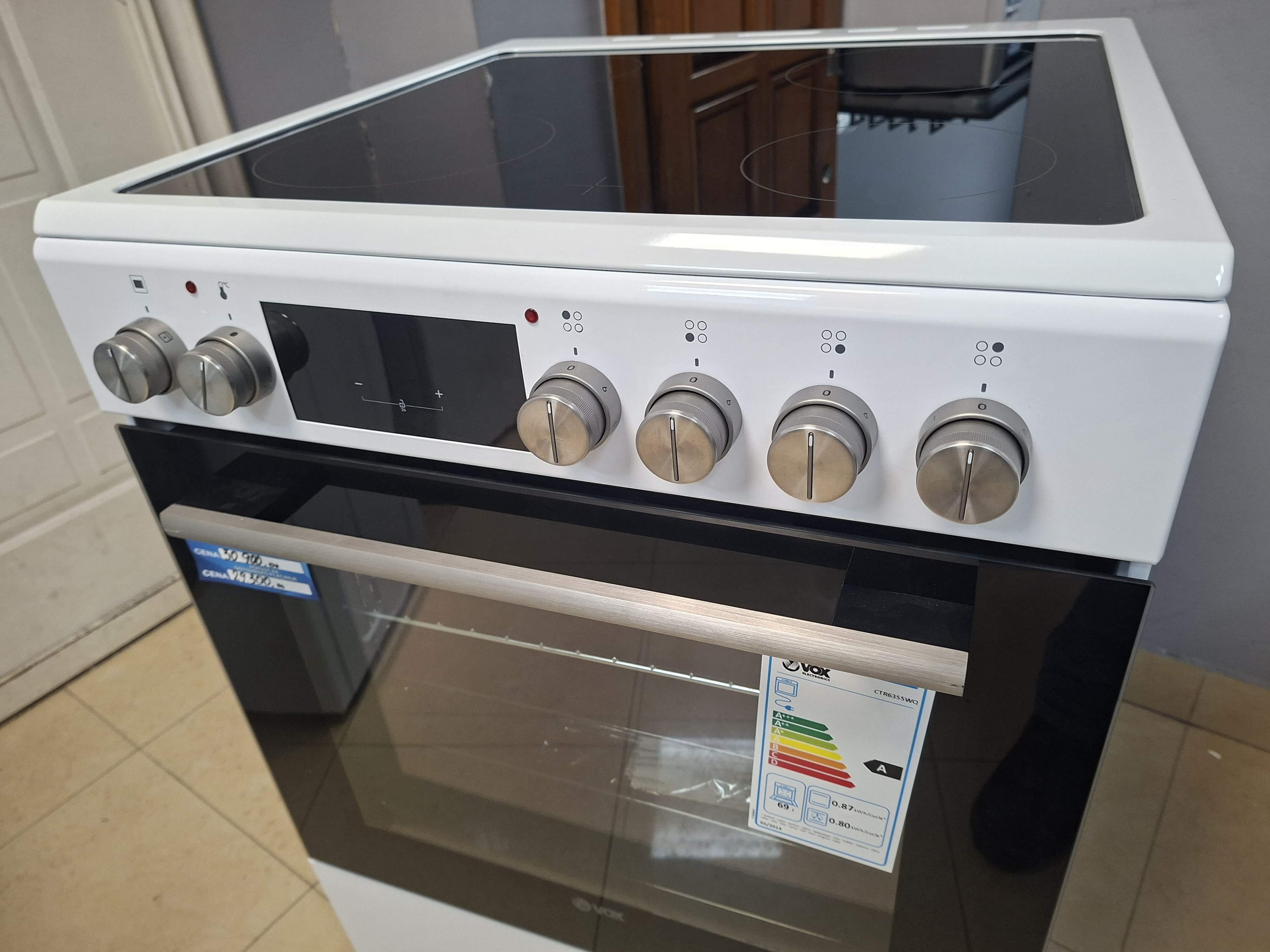 Šporet Vox CTR 6355 WQ , 69 litara, 60cm