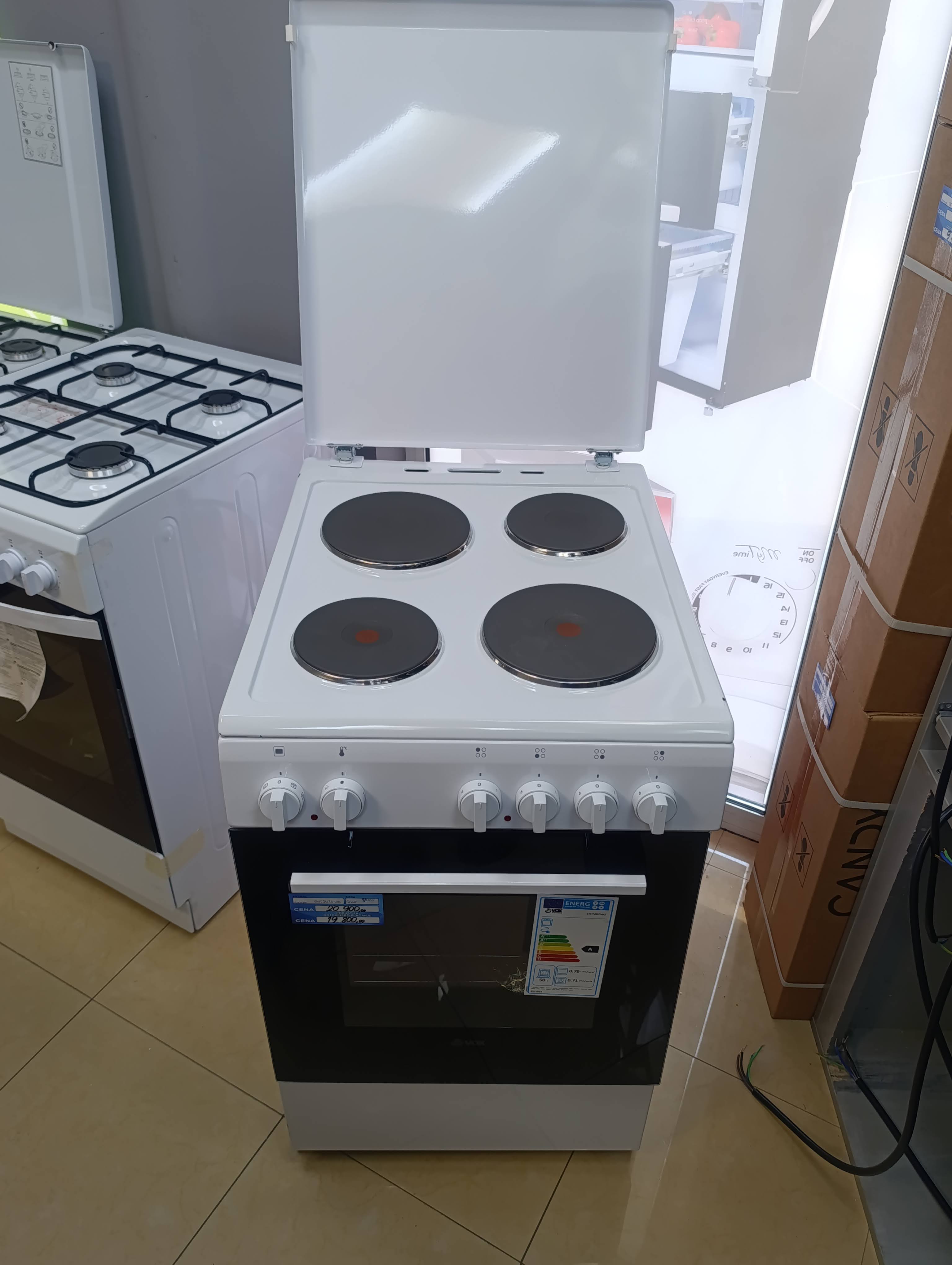 Šporet VOX EHT5020WG , 50cm