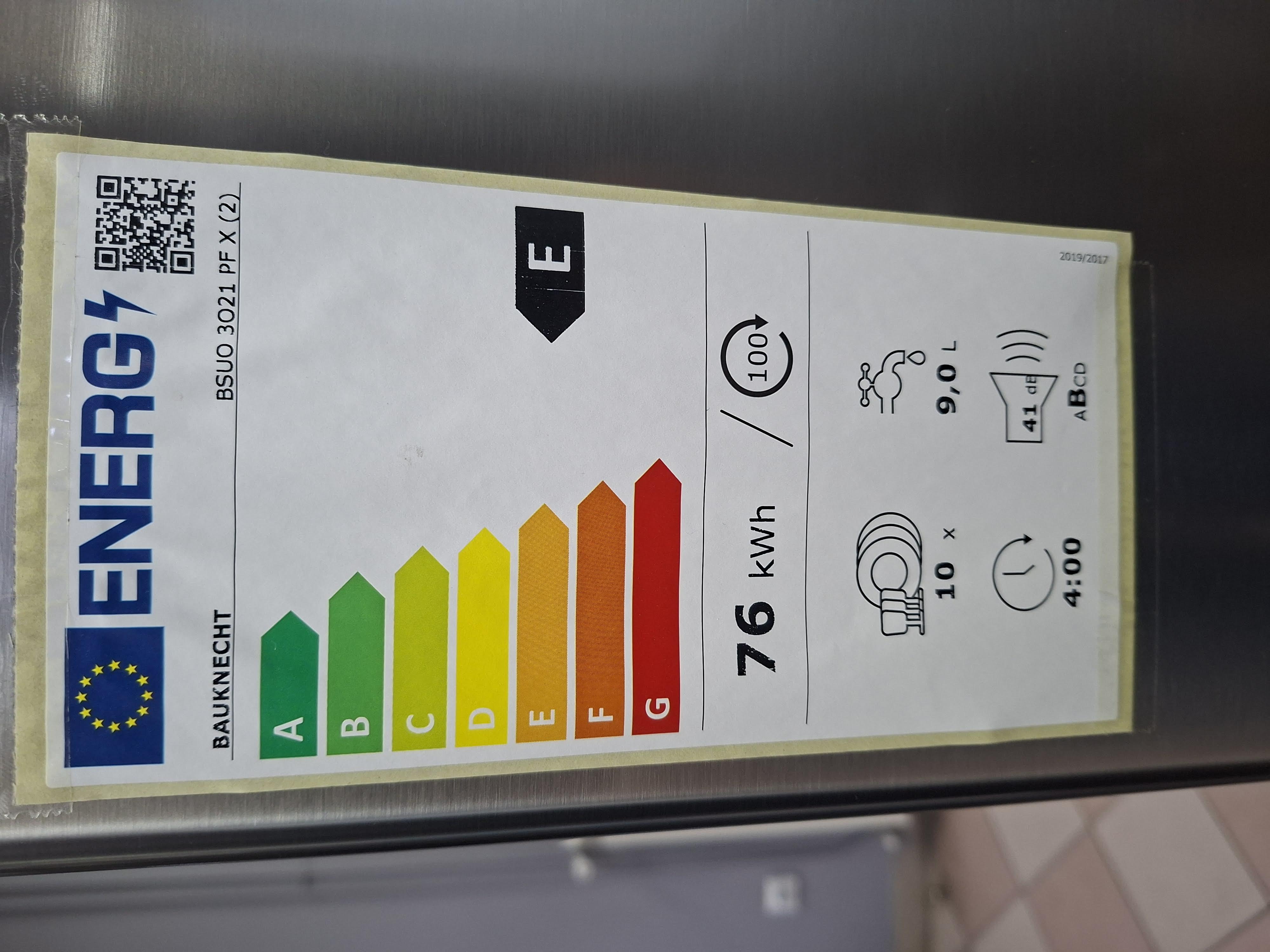 Sudo mašina Bauknecht BSUO 3O21 PF X, 45cm
